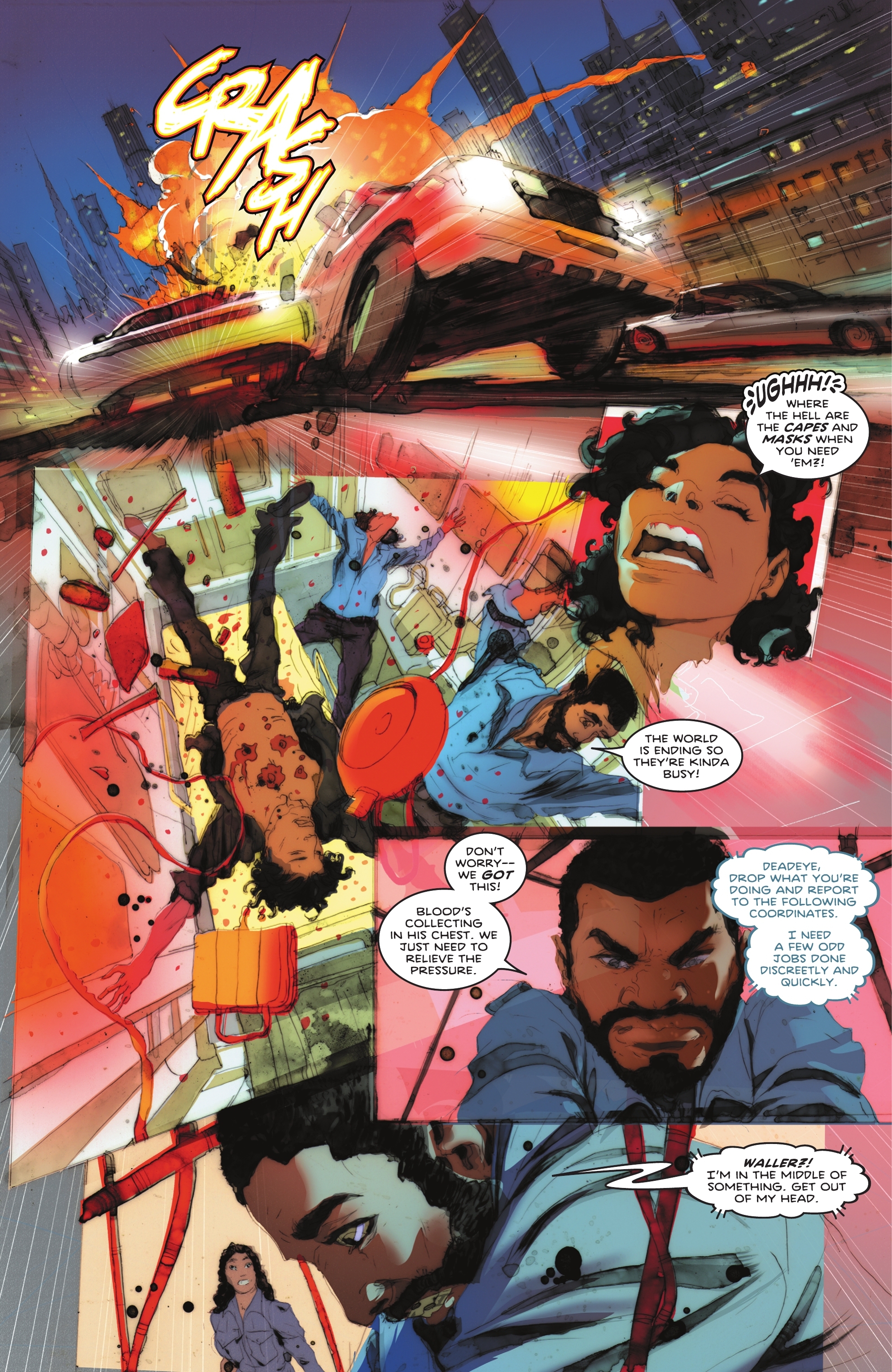 Read online Titans Beast World: Waller Rising comic -  Issue # Full - 4