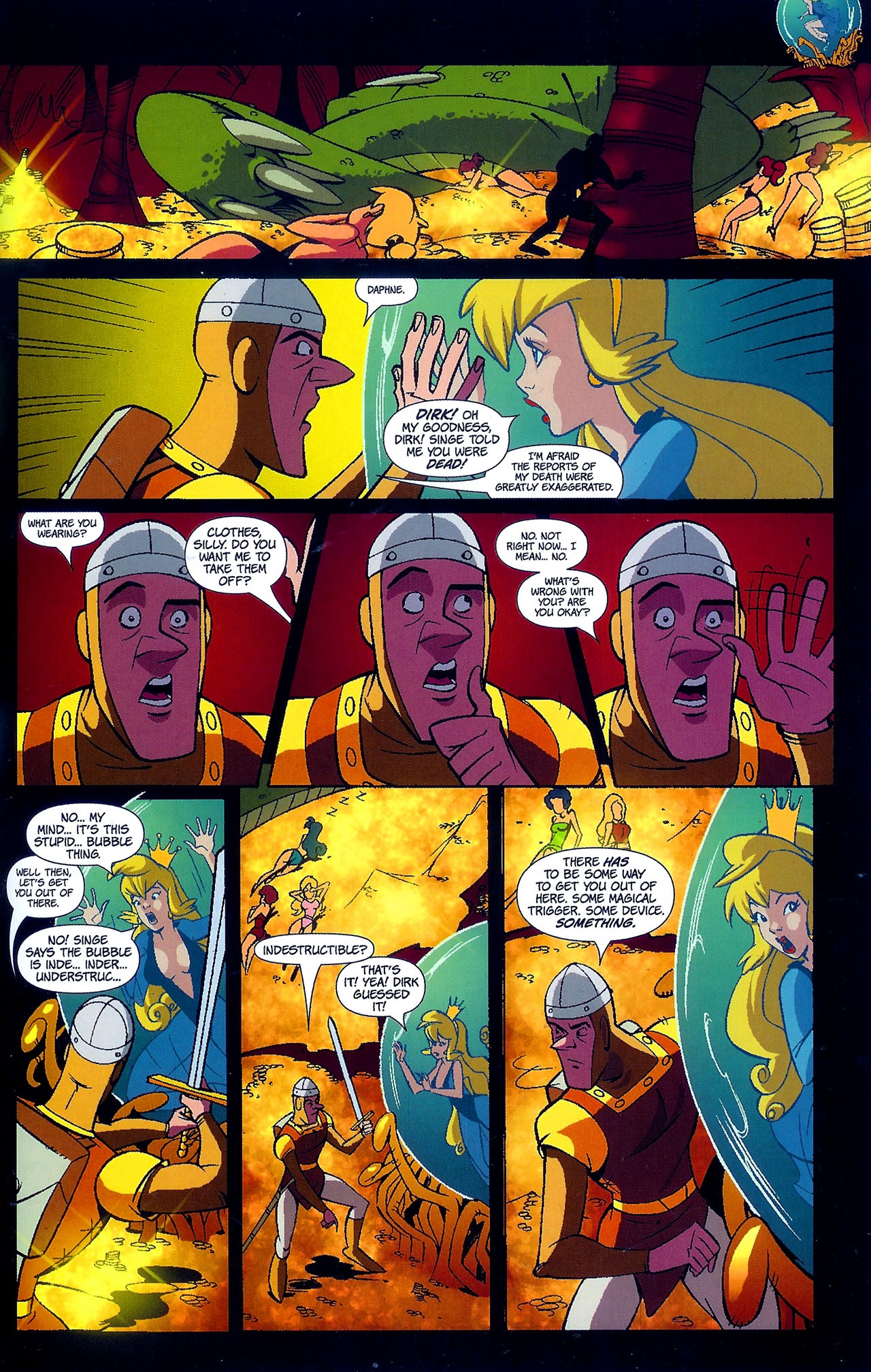 Read online Dragon's Lair (2006) comic -  Issue #4 - 7