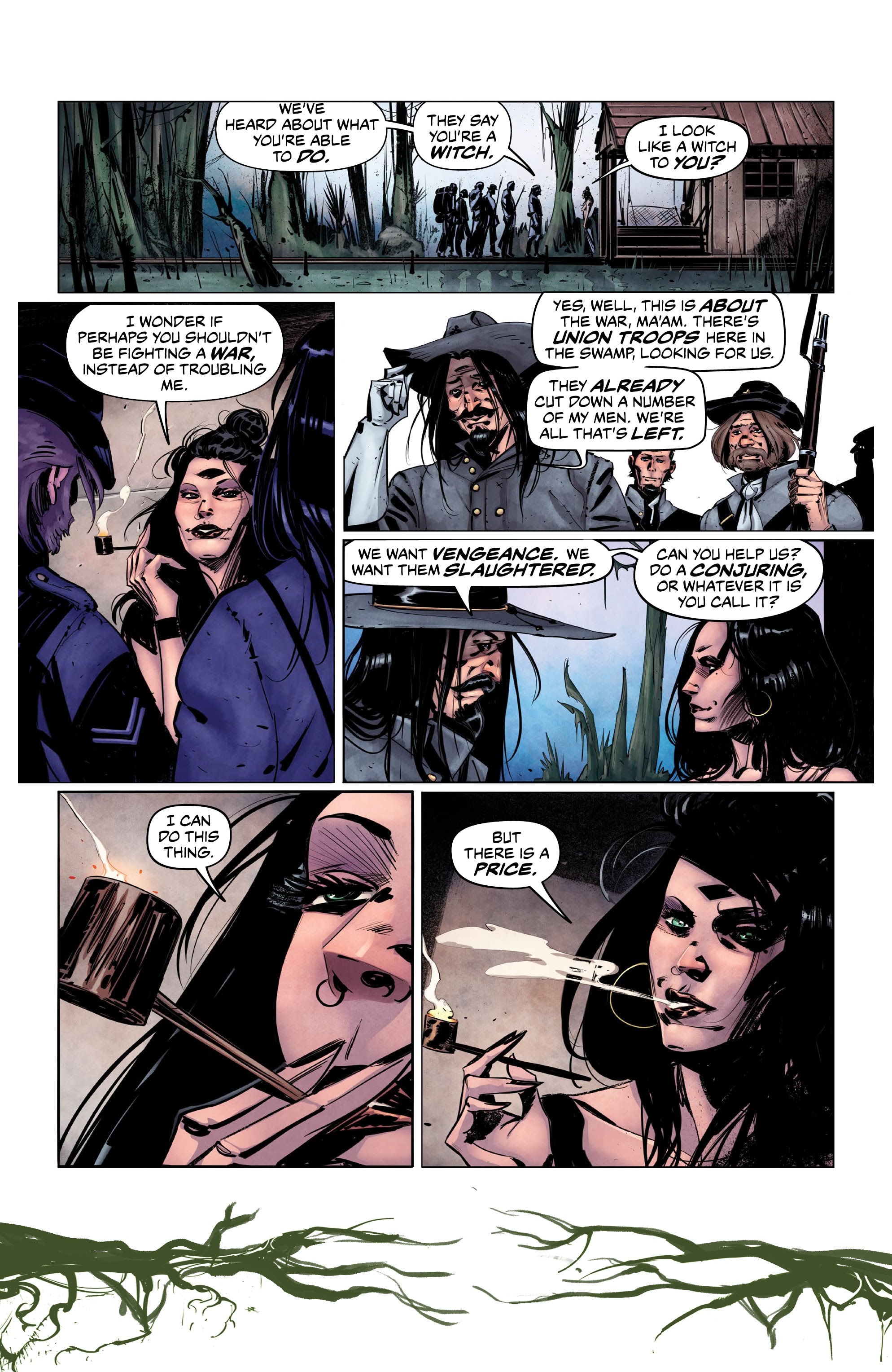 Read online Swamp God comic -  Issue #2 - 6