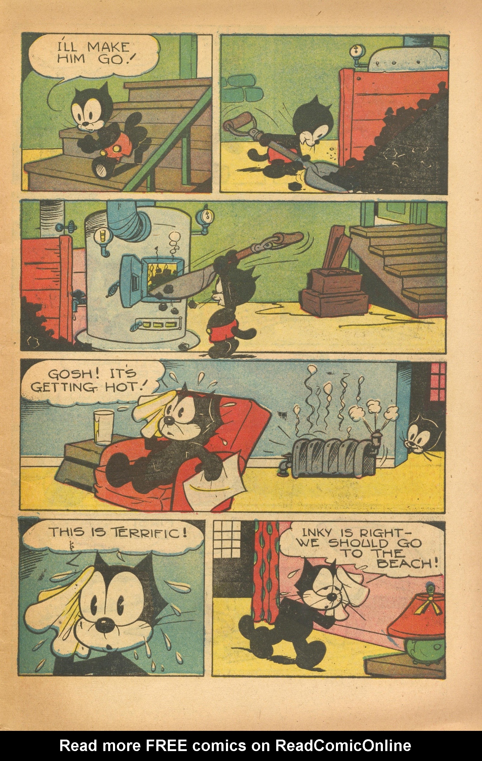 Read online Felix the Cat (1951) comic -  Issue #25 - 5