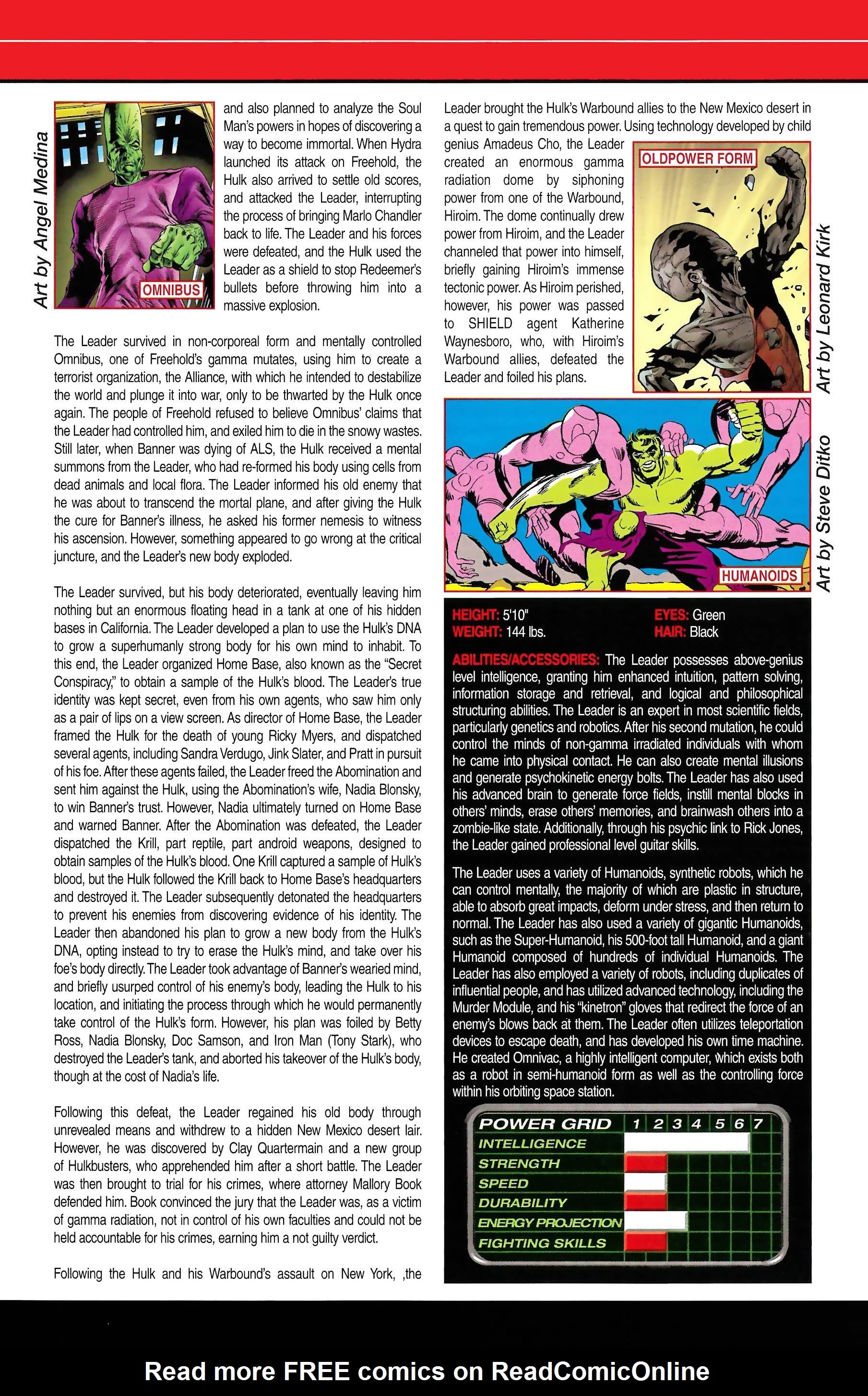 Read online Official Handbook of the Marvel Universe A to Z comic -  Issue # TPB 6 (Part 2) - 46
