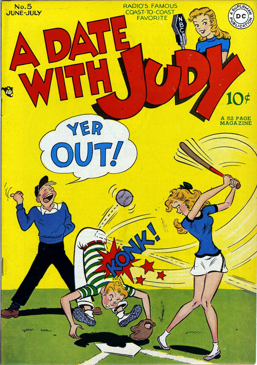 Read online A Date with Judy comic -  Issue #5 - 1