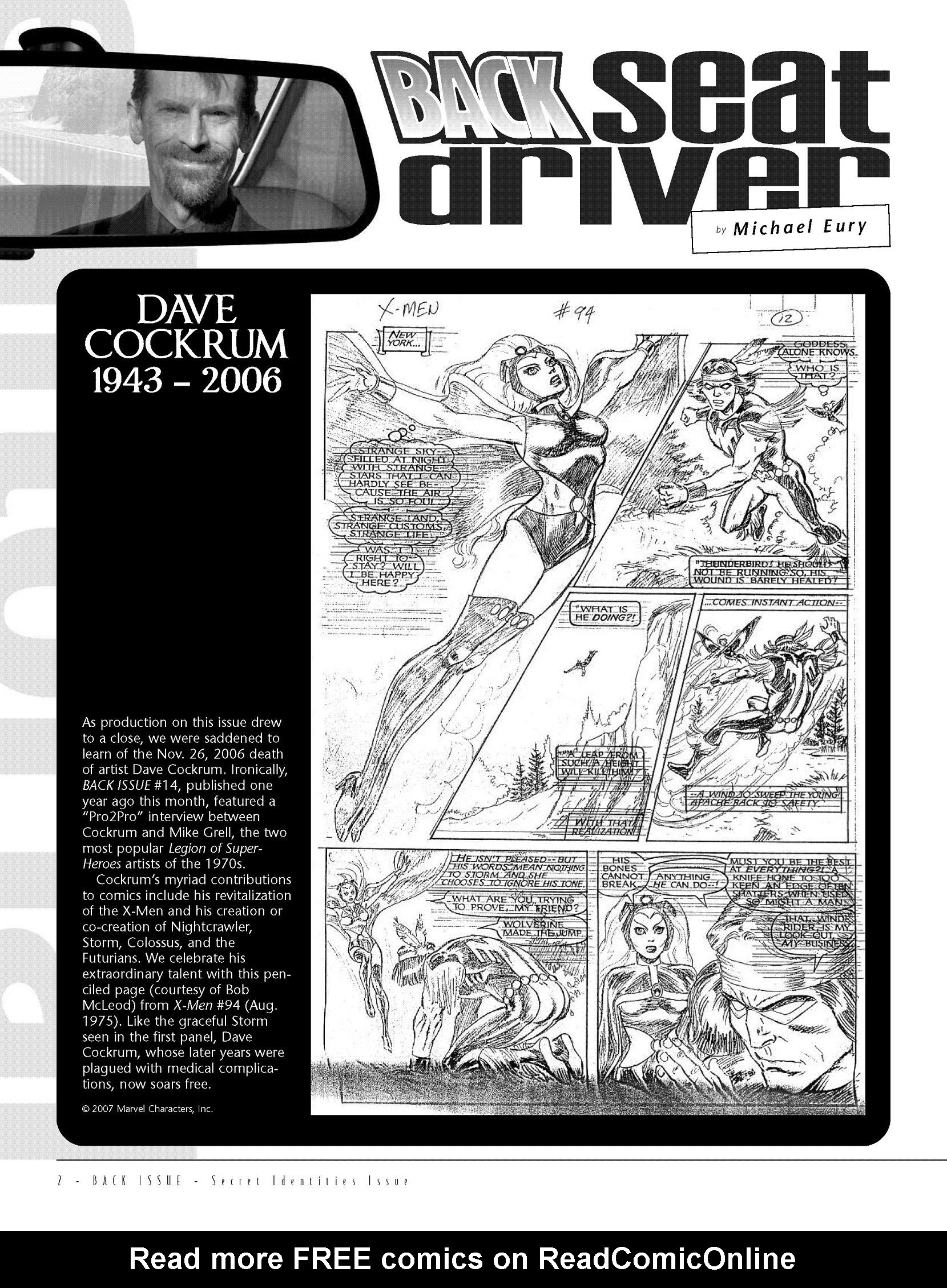 Read online Back Issue comic -  Issue #20 - 3