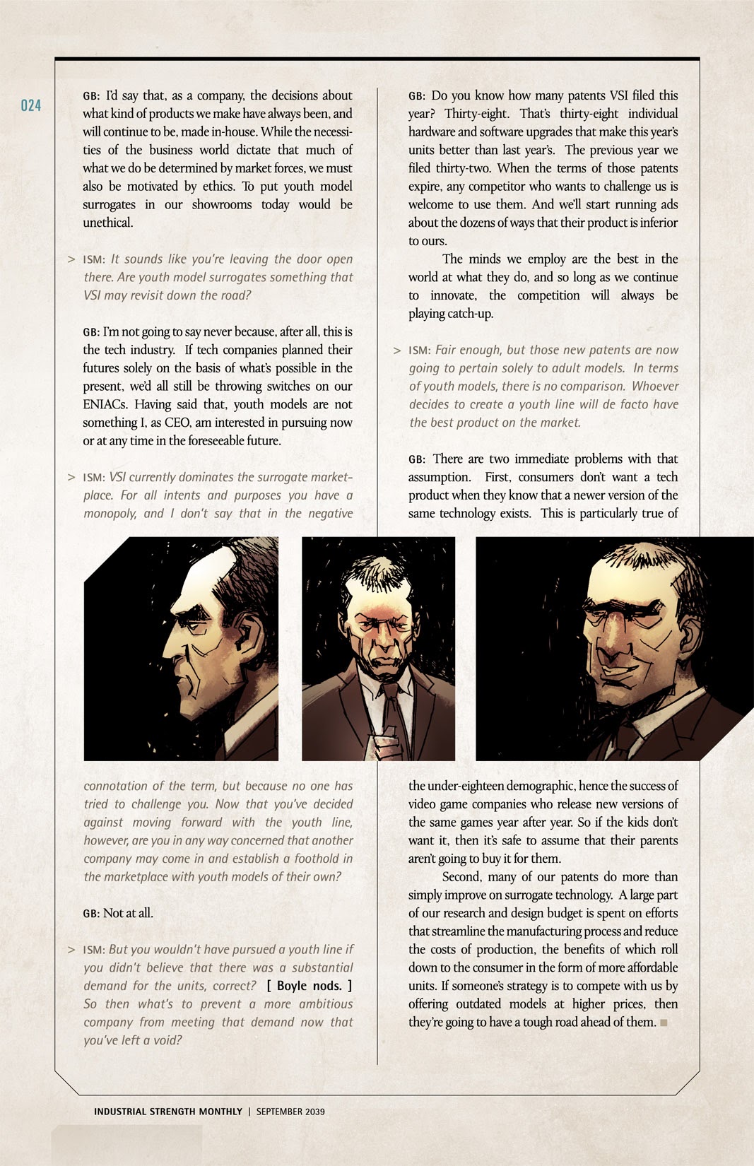 Read online Surrogates: Flesh and Bone comic -  Issue # TPB - 124