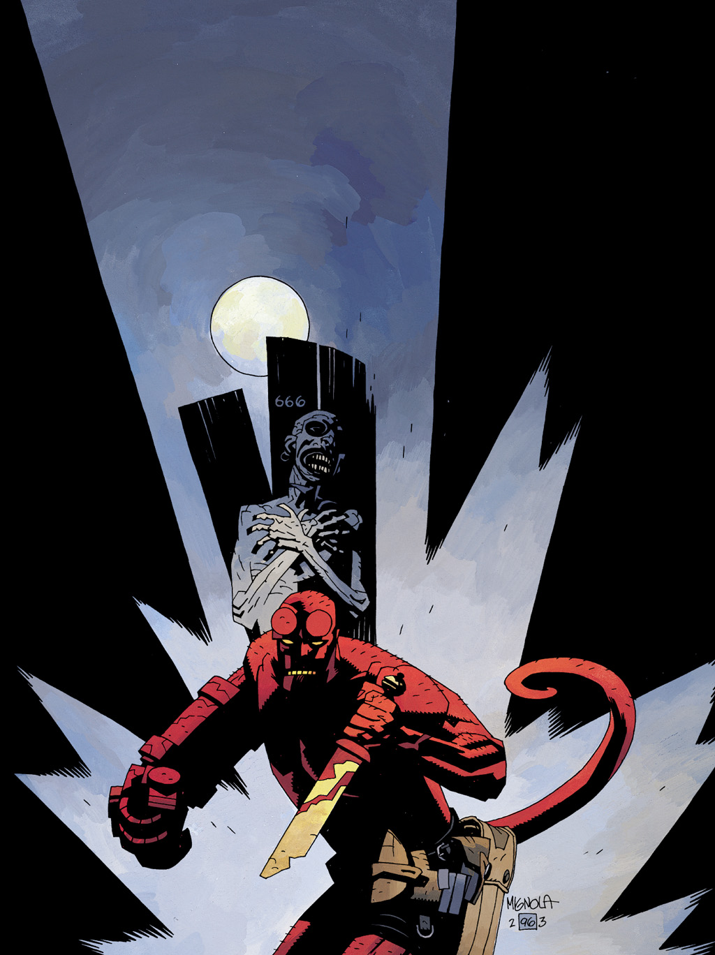 Read online The Art of Hellboy comic -  Issue # TPB - 54