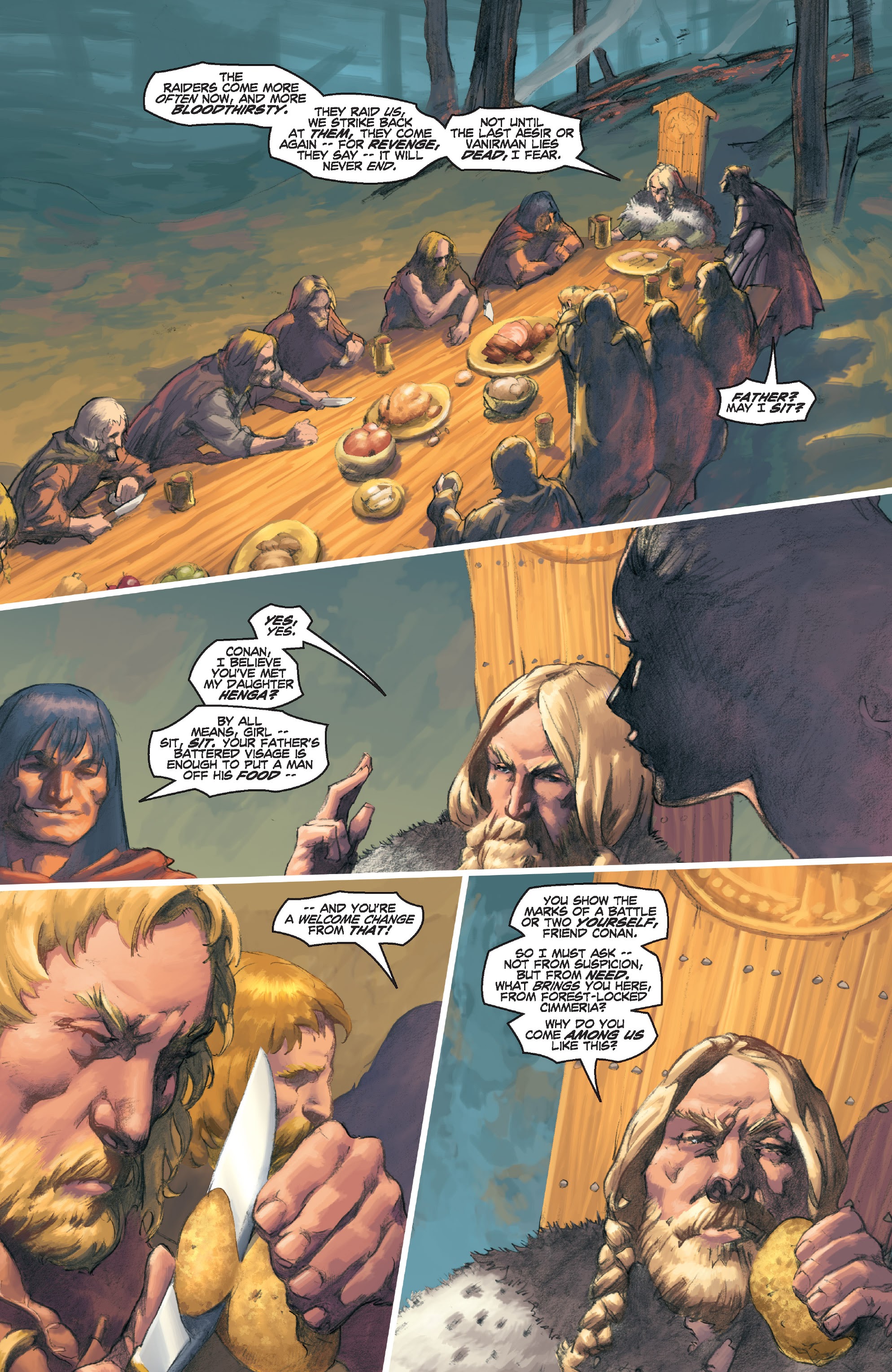 Read online Conan Chronicles Epic Collection comic -  Issue # TPB Out of the Darksome Hills (Part 1) - 34