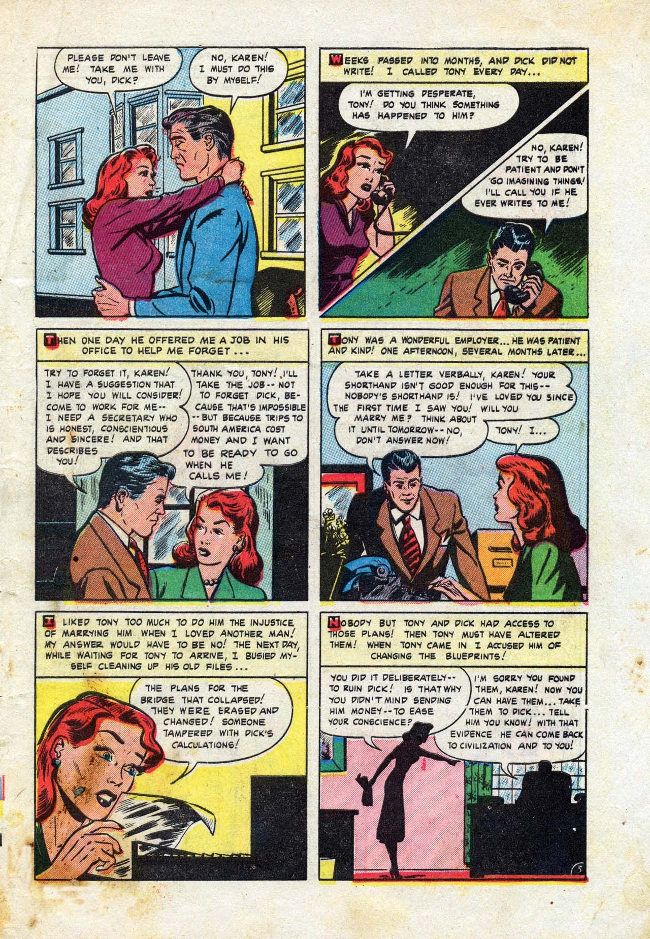 Read online Love Romances comic -  Issue #16 - 5