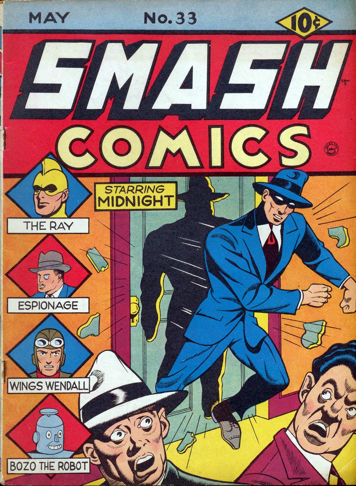 Read online Smash Comics comic -  Issue #33 - 1