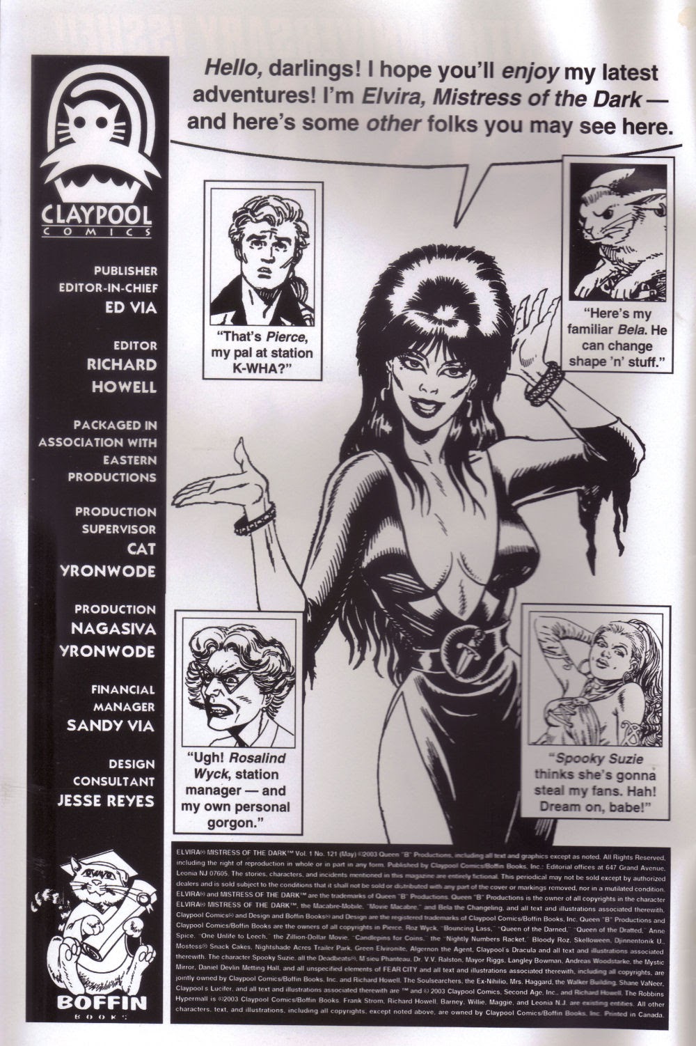 Read online Elvira, Mistress of the Dark comic -  Issue #121 - 2