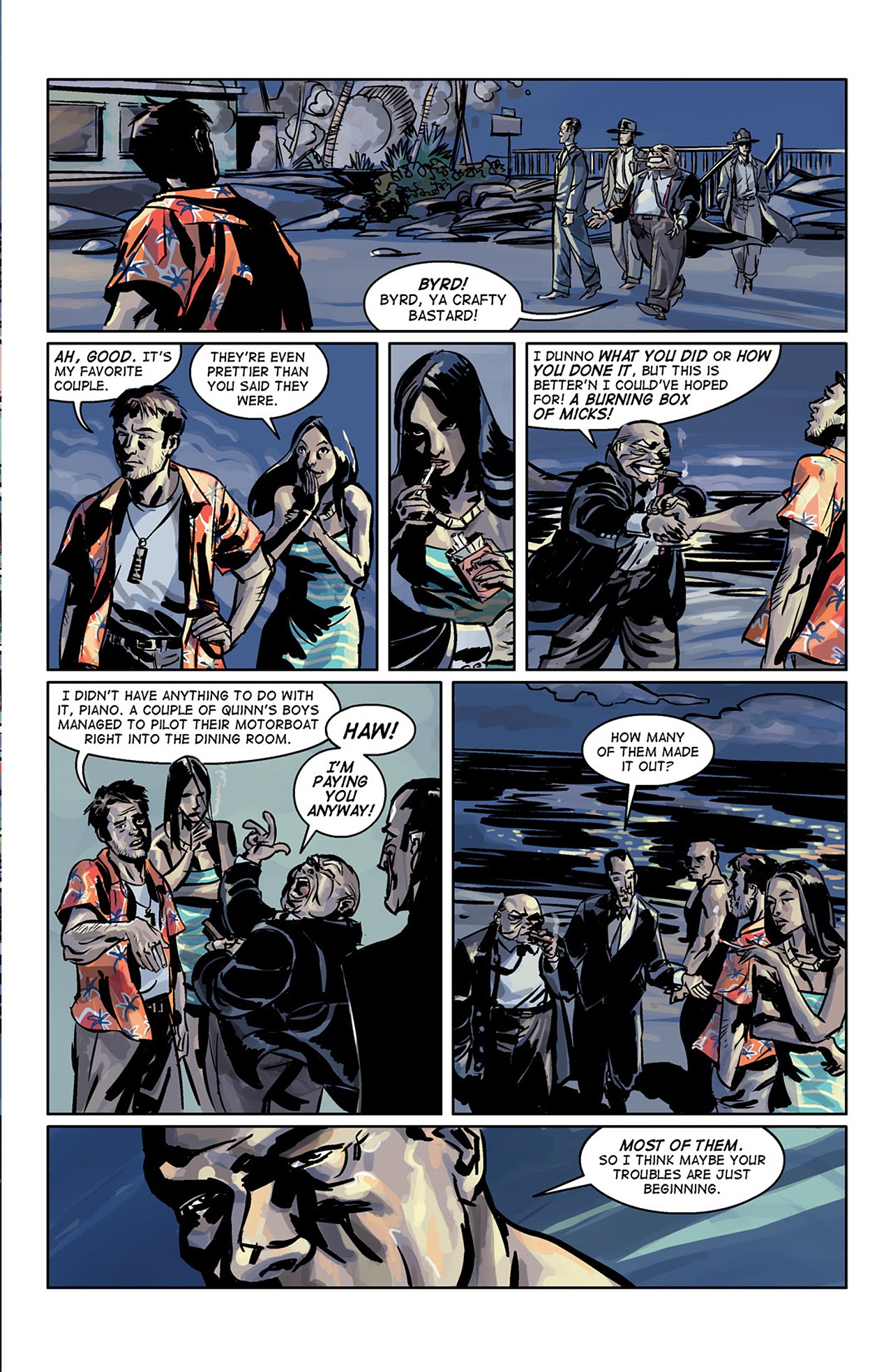 Read online Hawaiian Dick: The Last Resort comic -  Issue #4 - 5