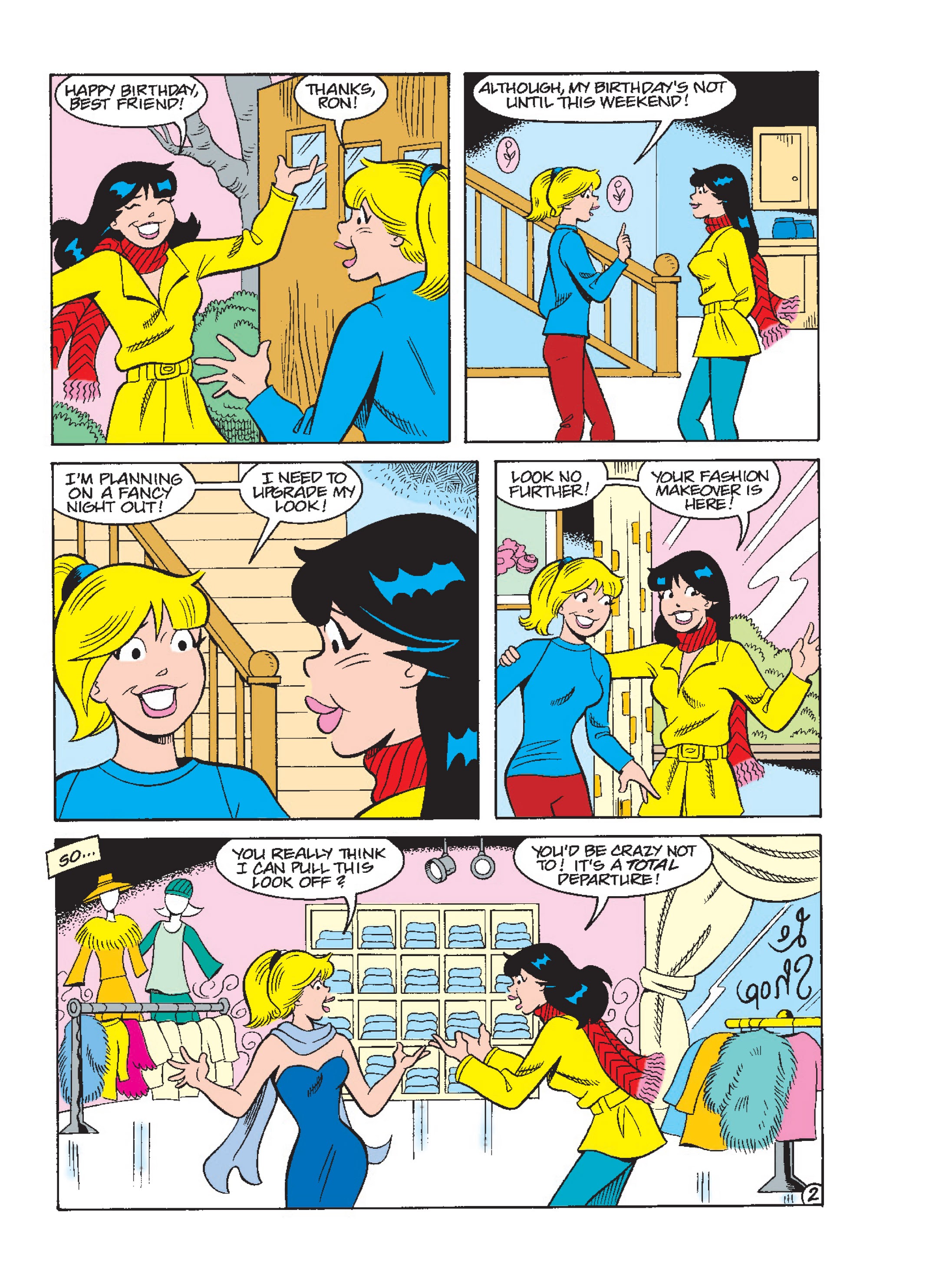 Read online Betty & Veronica Friends Double Digest comic -  Issue #268 - 112