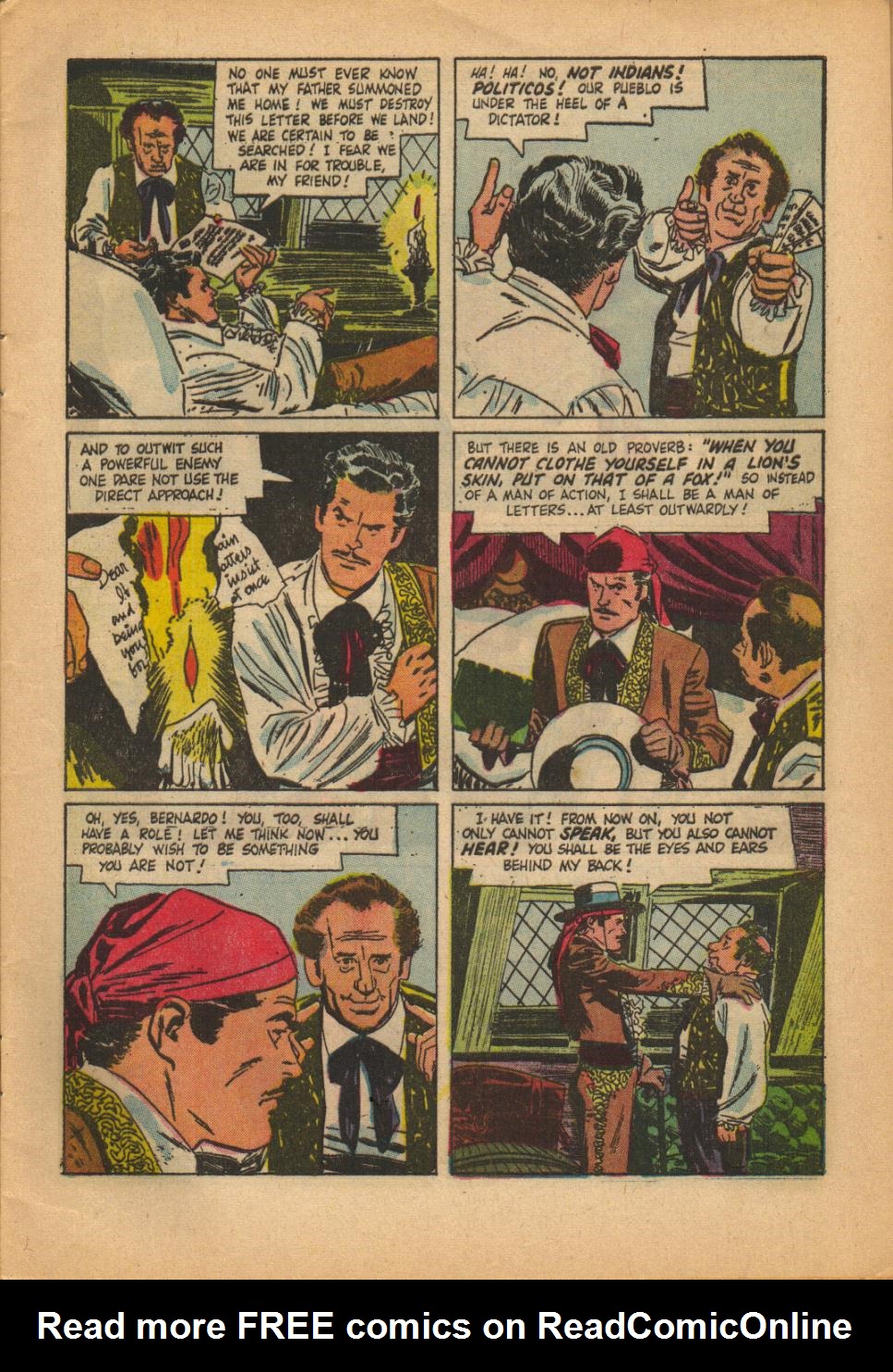 Read online Zorro (1966) comic -  Issue #1 - 5