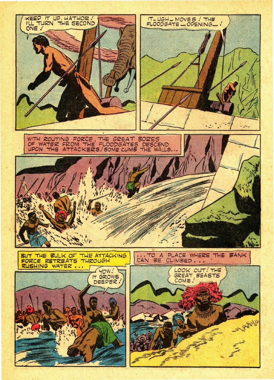 Read online Tarzan (1948) comic -  Issue #80 - 16