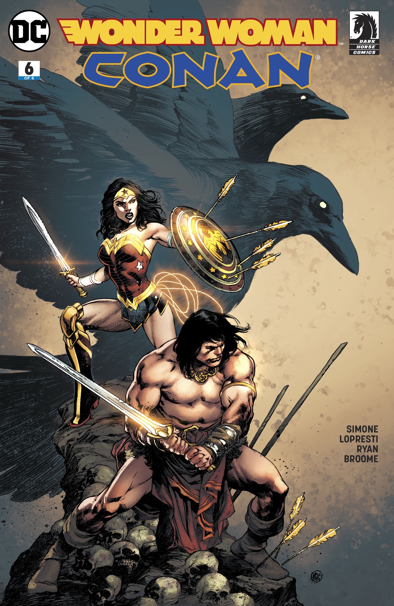 Read online Wonder Woman/Conan comic -  Issue #6 - 2