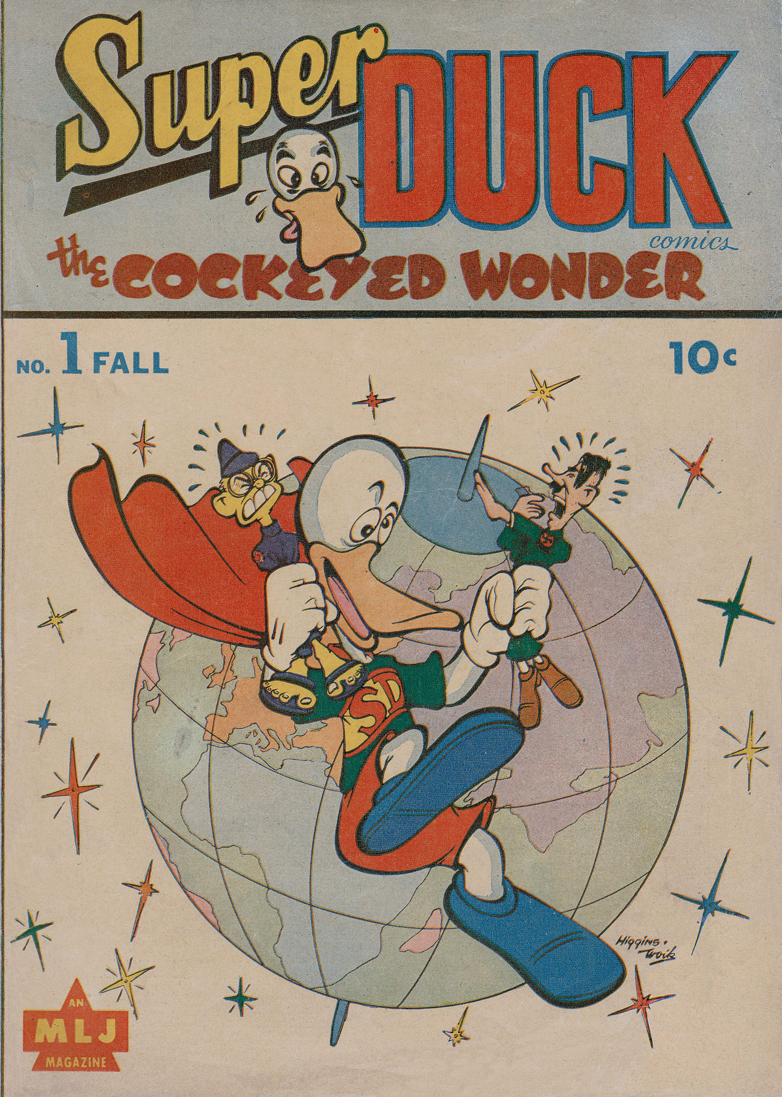 Read online Super Duck Comics comic -  Issue #1 - 1