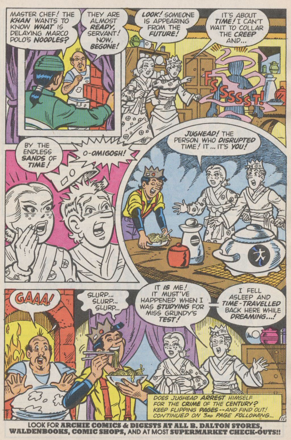 Read online Jughead's Time Police comic -  Issue #1 - 13