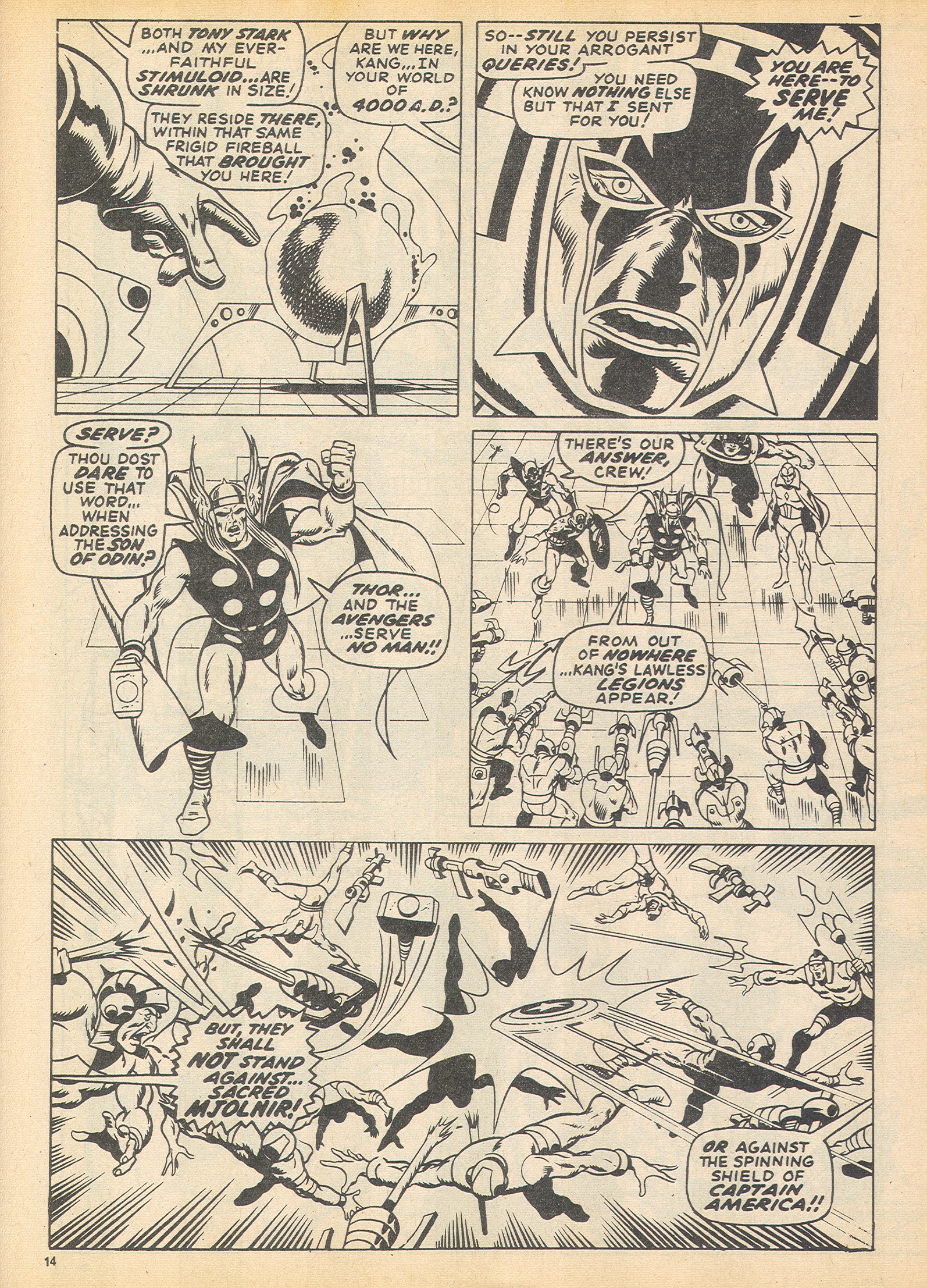 Read online The Avengers (1973) comic -  Issue #105 - 13