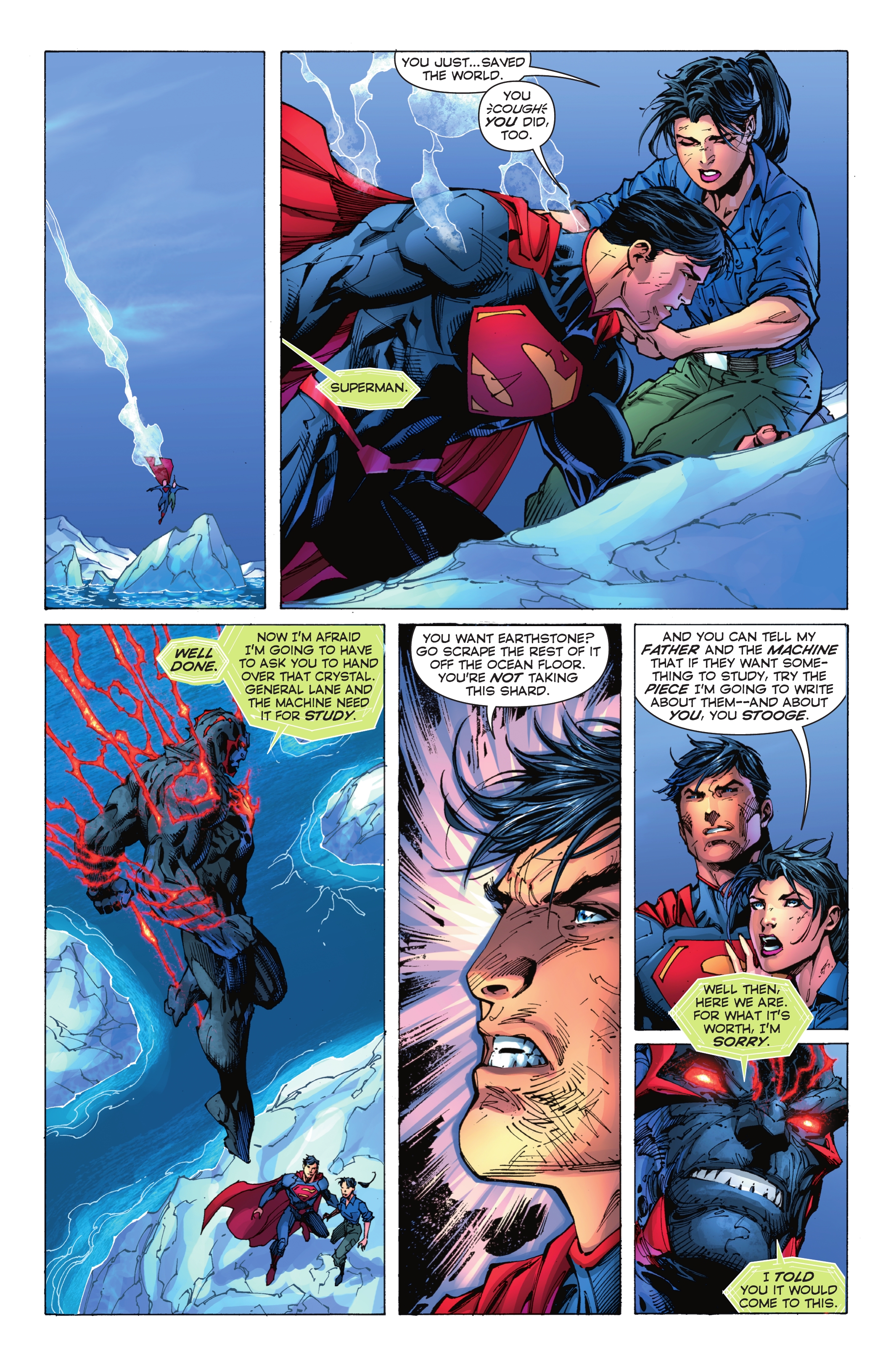 Read online Superman Unchained Deluxe Edition comic -  Issue # TPB (Part 2) - 43