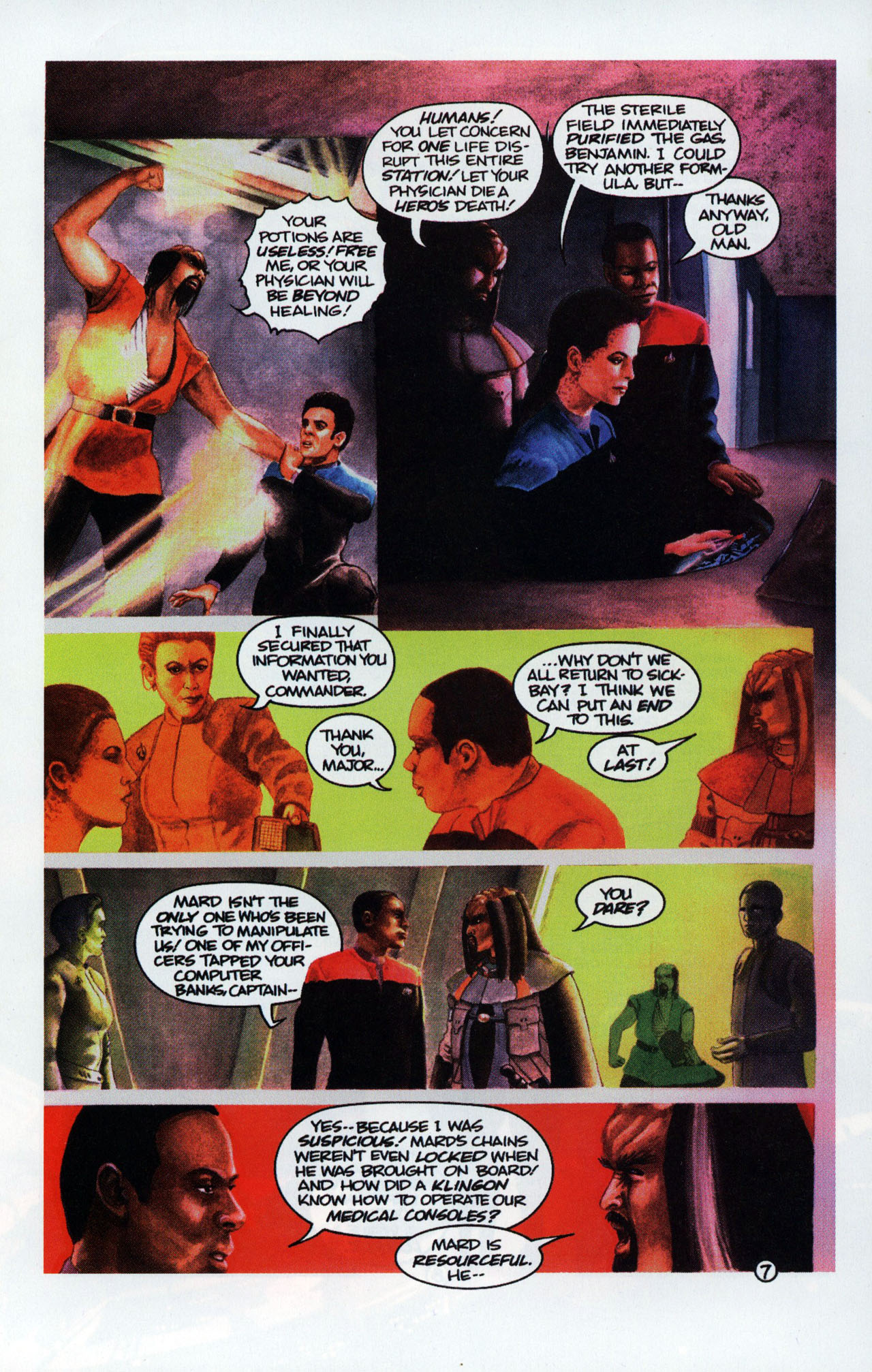 Read online Star Trek: Deep Space Nine Limited Edition Preview comic -  Issue #2 - 9