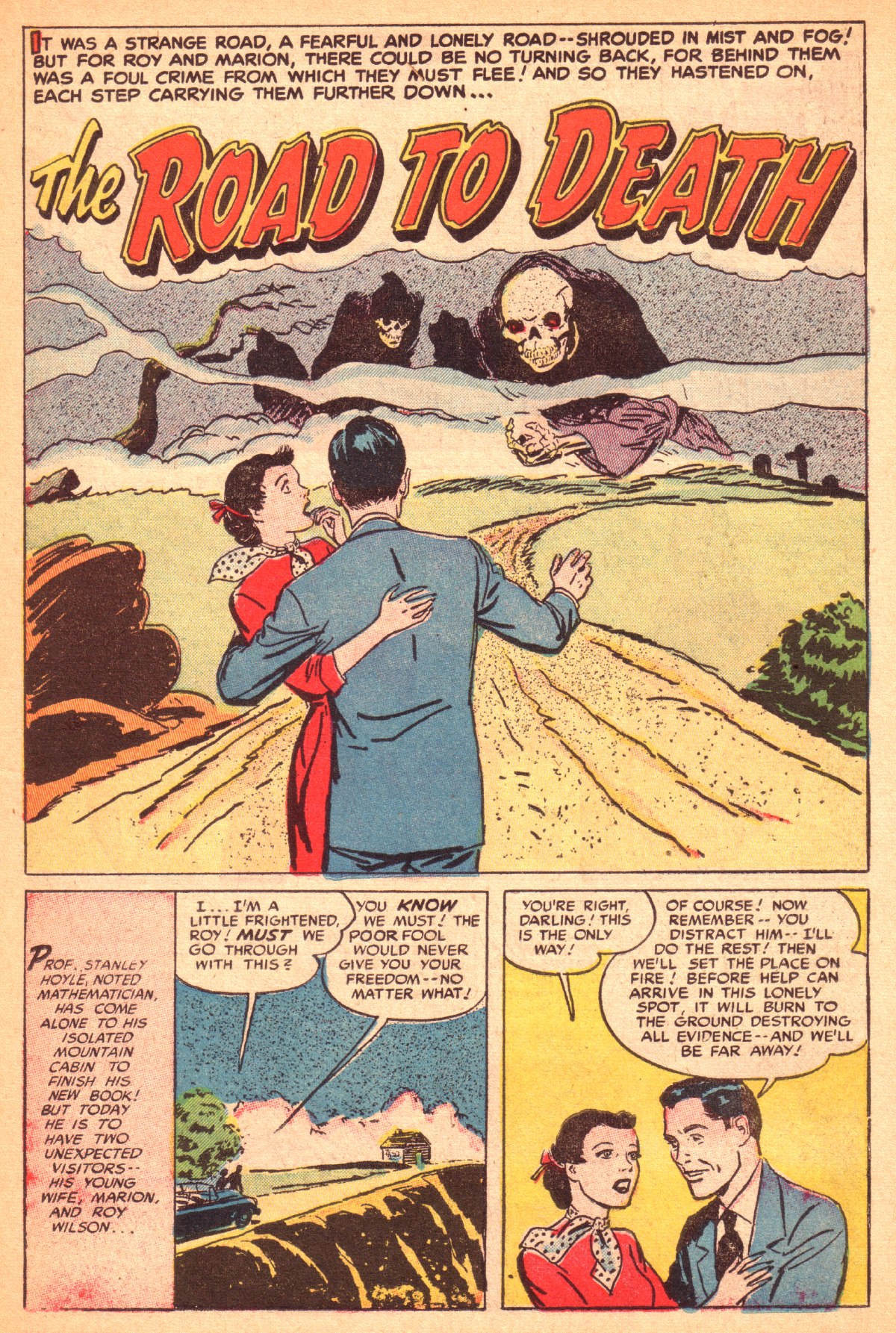 Read online Adventures Into The Unknown comic -  Issue #50 - 16