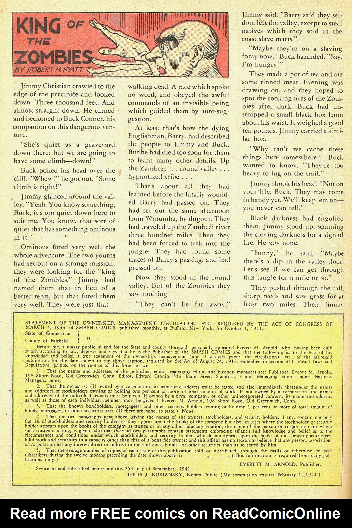 Read online Smash Comics comic -  Issue #30 - 52