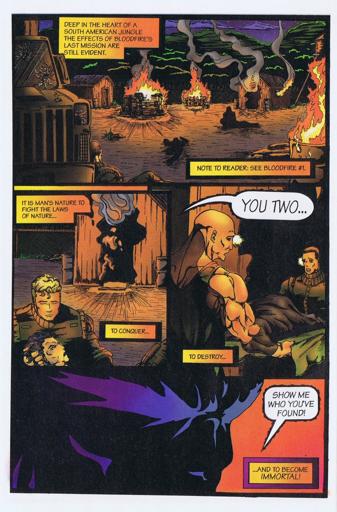 Read online Bloodfire comic -  Issue #3 - 12