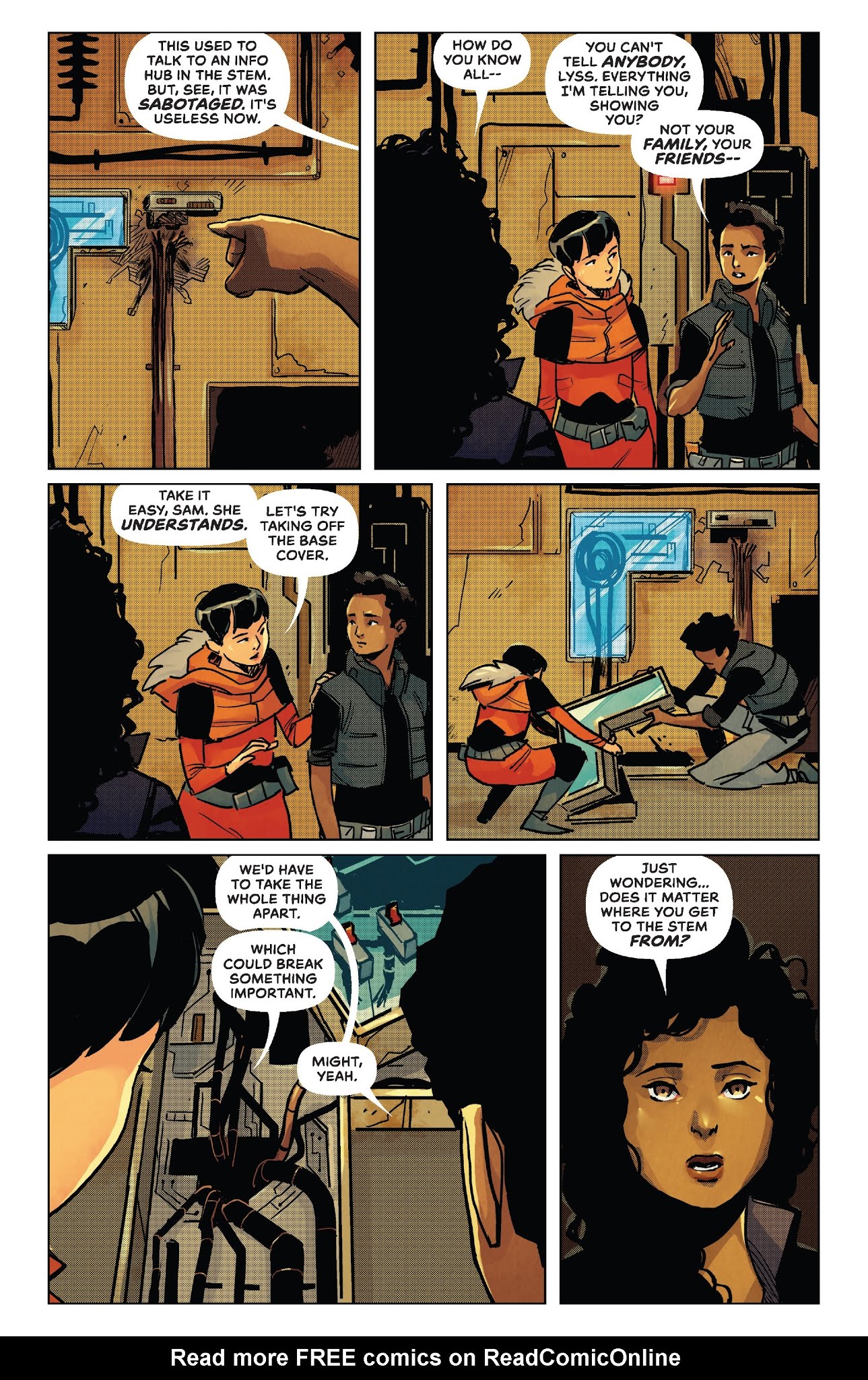 Read online Outpost Zero comic -  Issue #6 - 8
