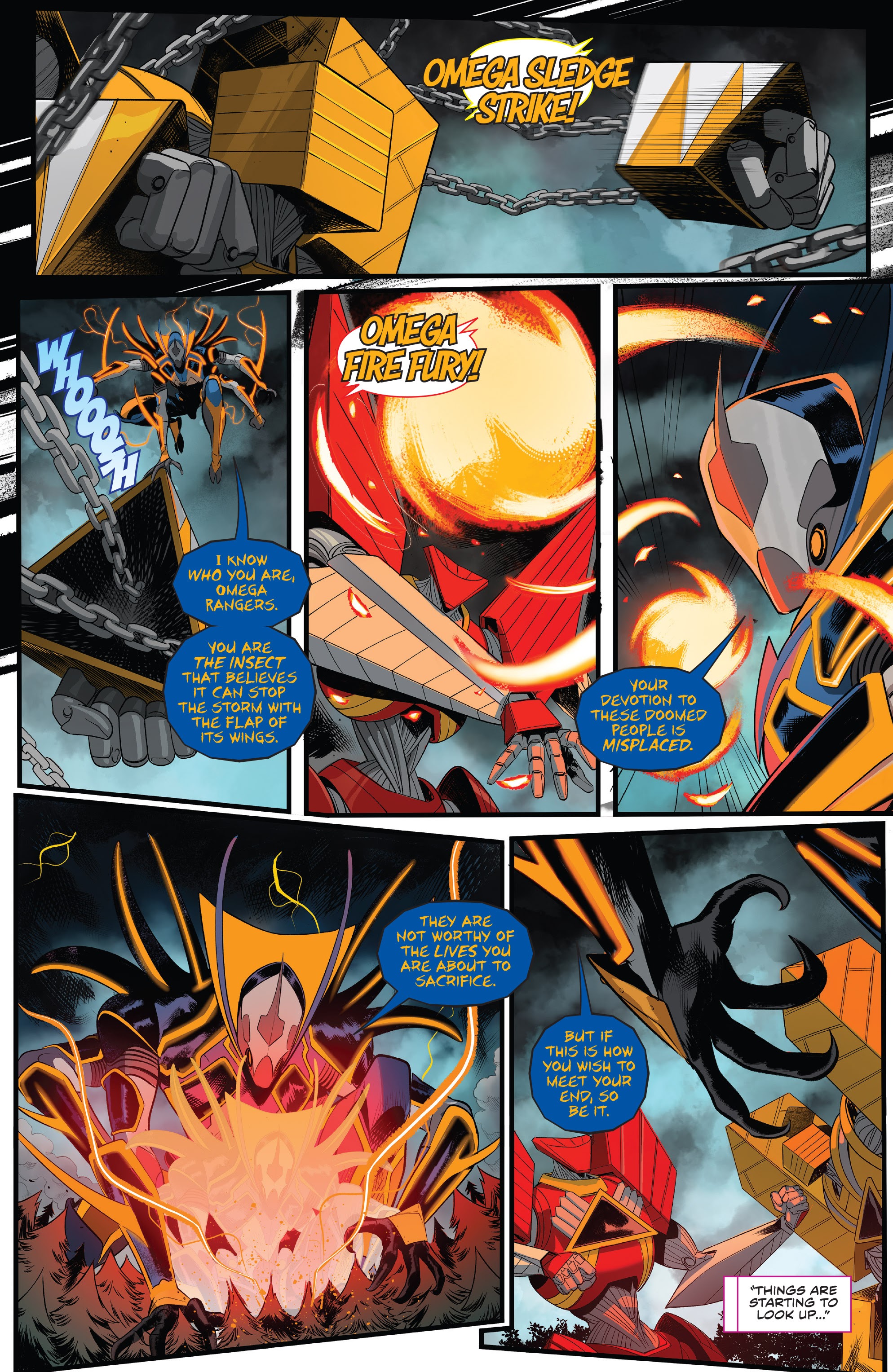 Read online Power Rangers comic -  Issue #8 - 9