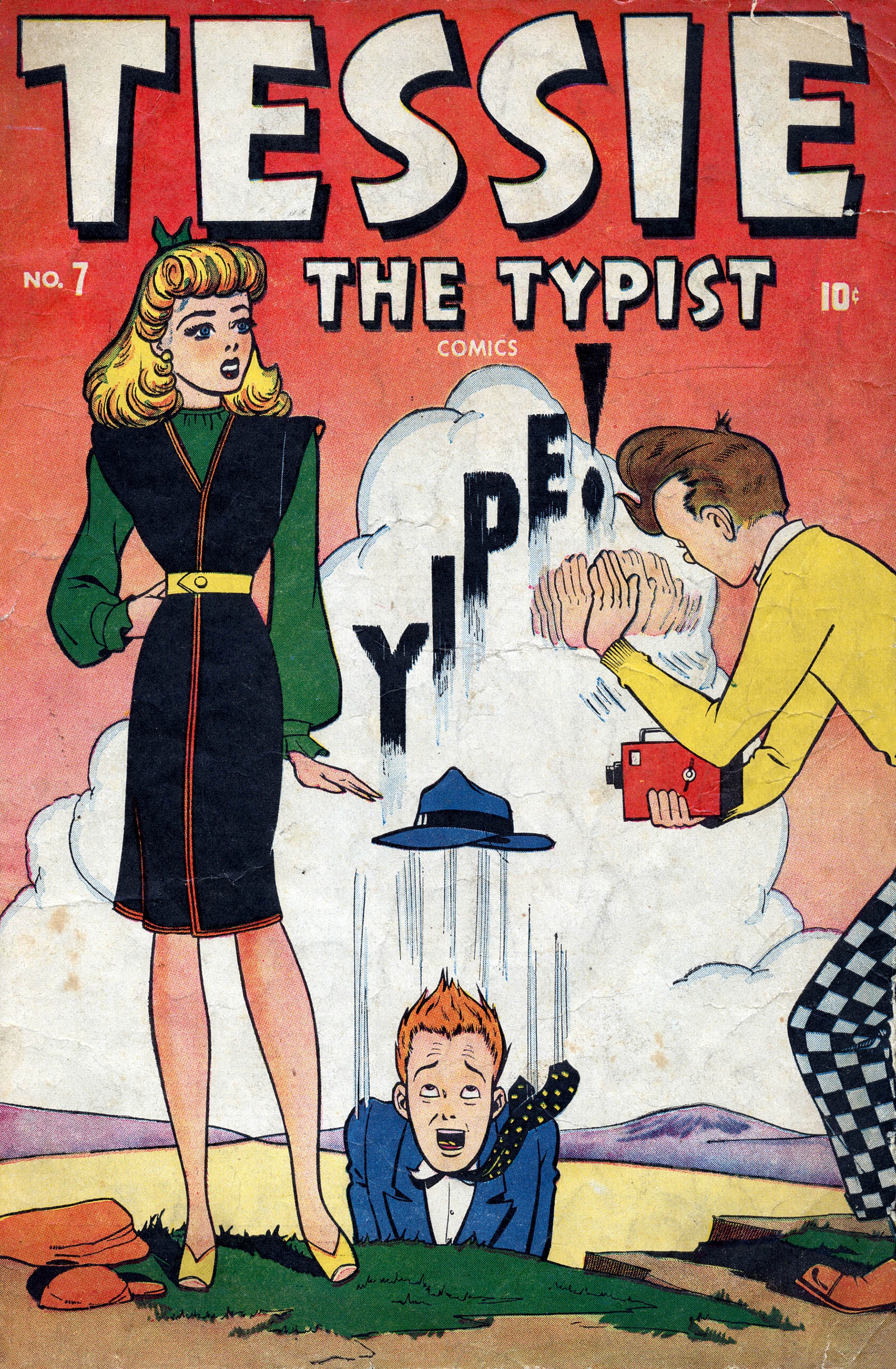 Read online Tessie the Typist comic -  Issue #7 - 1