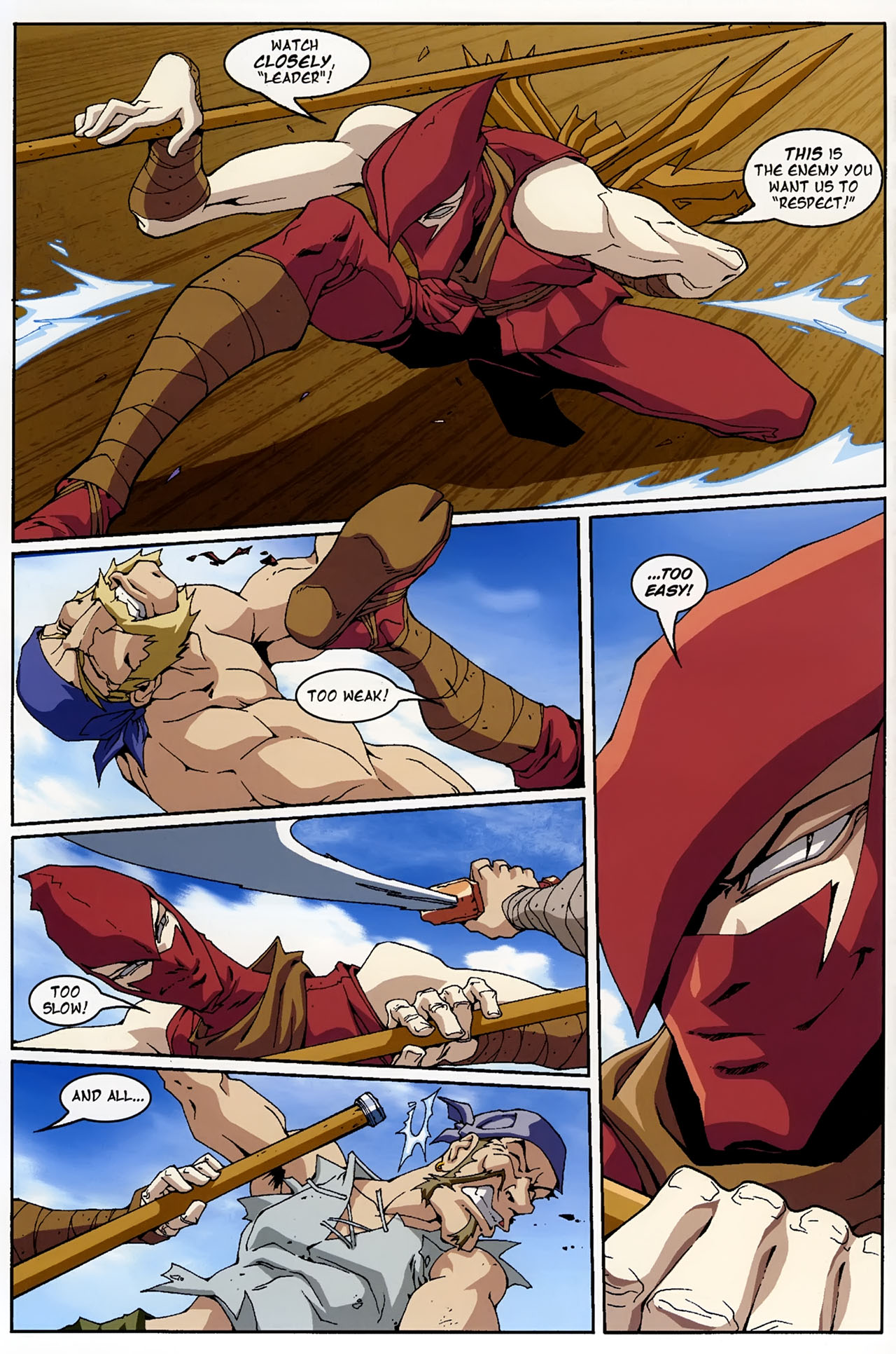 Read online Pirates vs. Ninjas II comic -  Issue #3 - 22