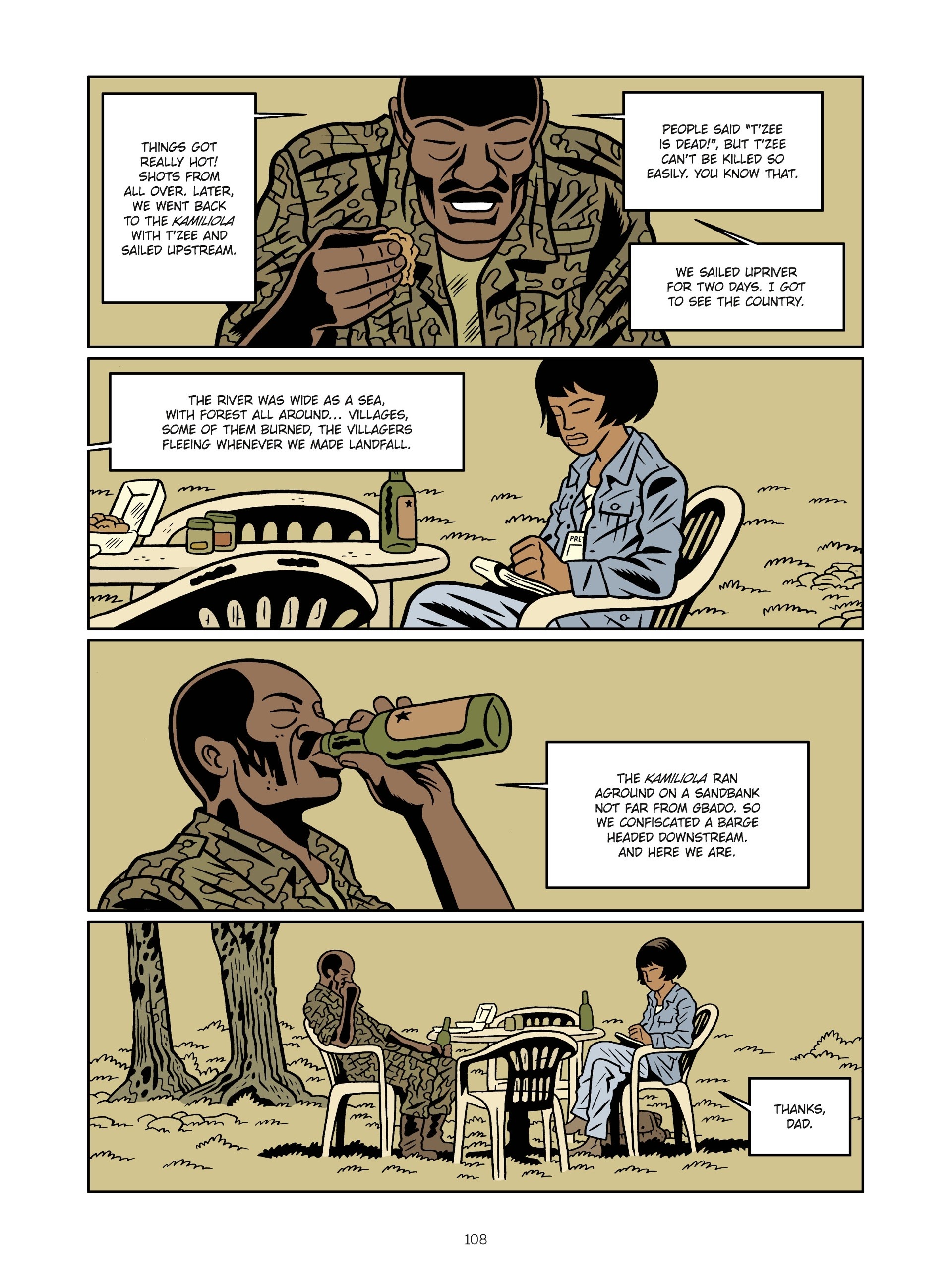 Read online T'Zee: An African Tragedy comic -  Issue # TPB (Part 2) - 8