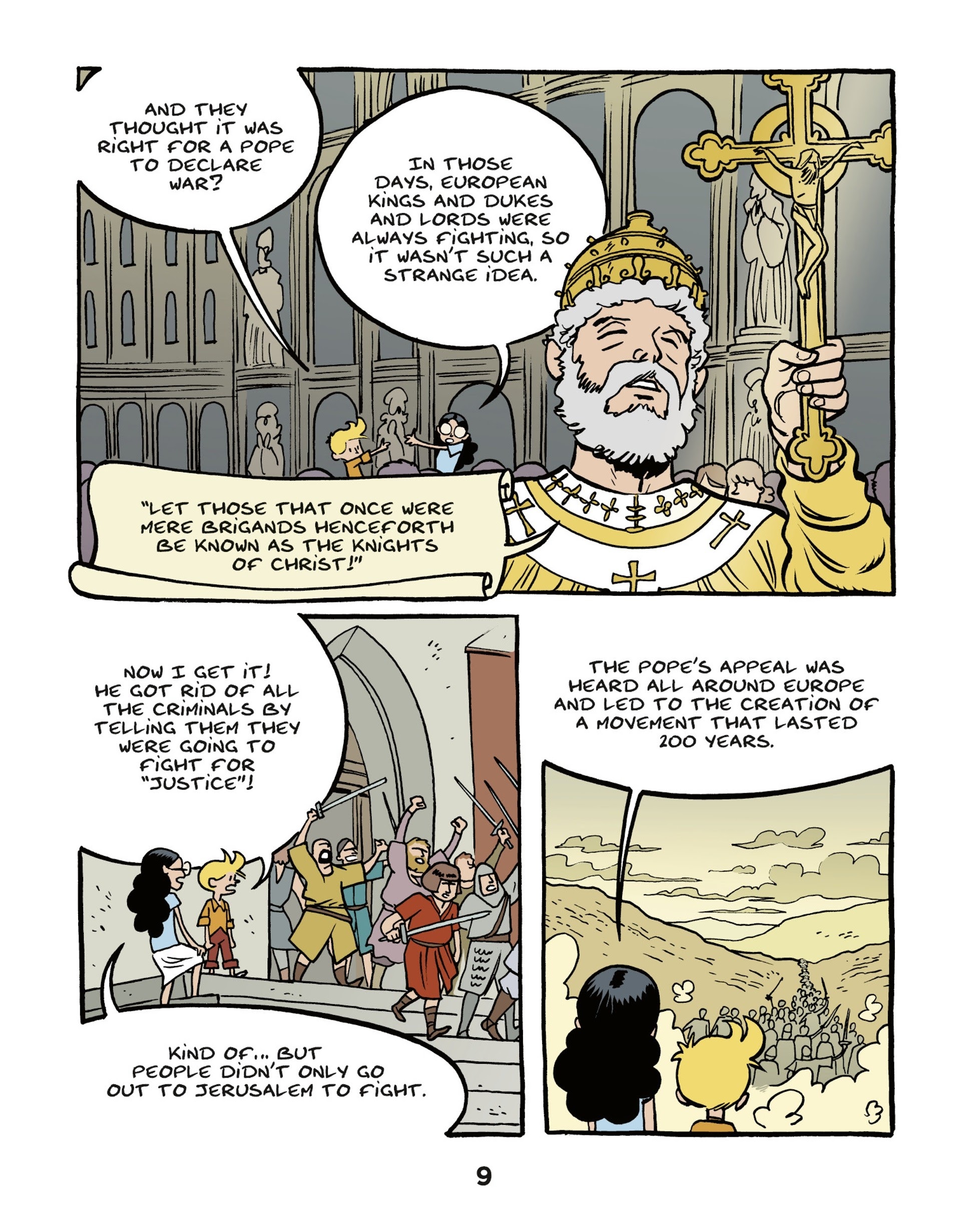 Read online On The History Trail With Ariane & Nino comic -  Issue #3 - 9