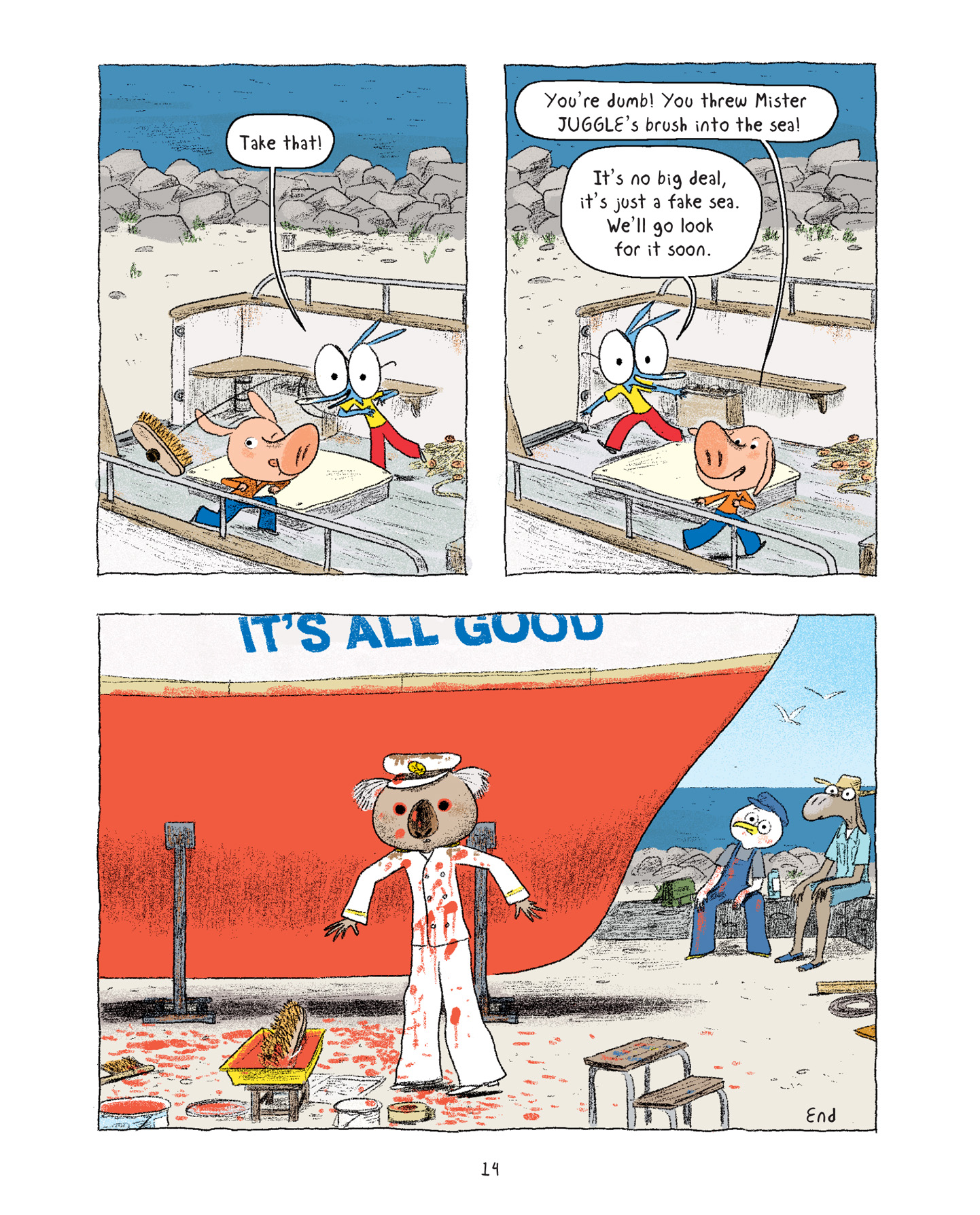 Read online Ariol comic -  Issue # TPB 5 - 16