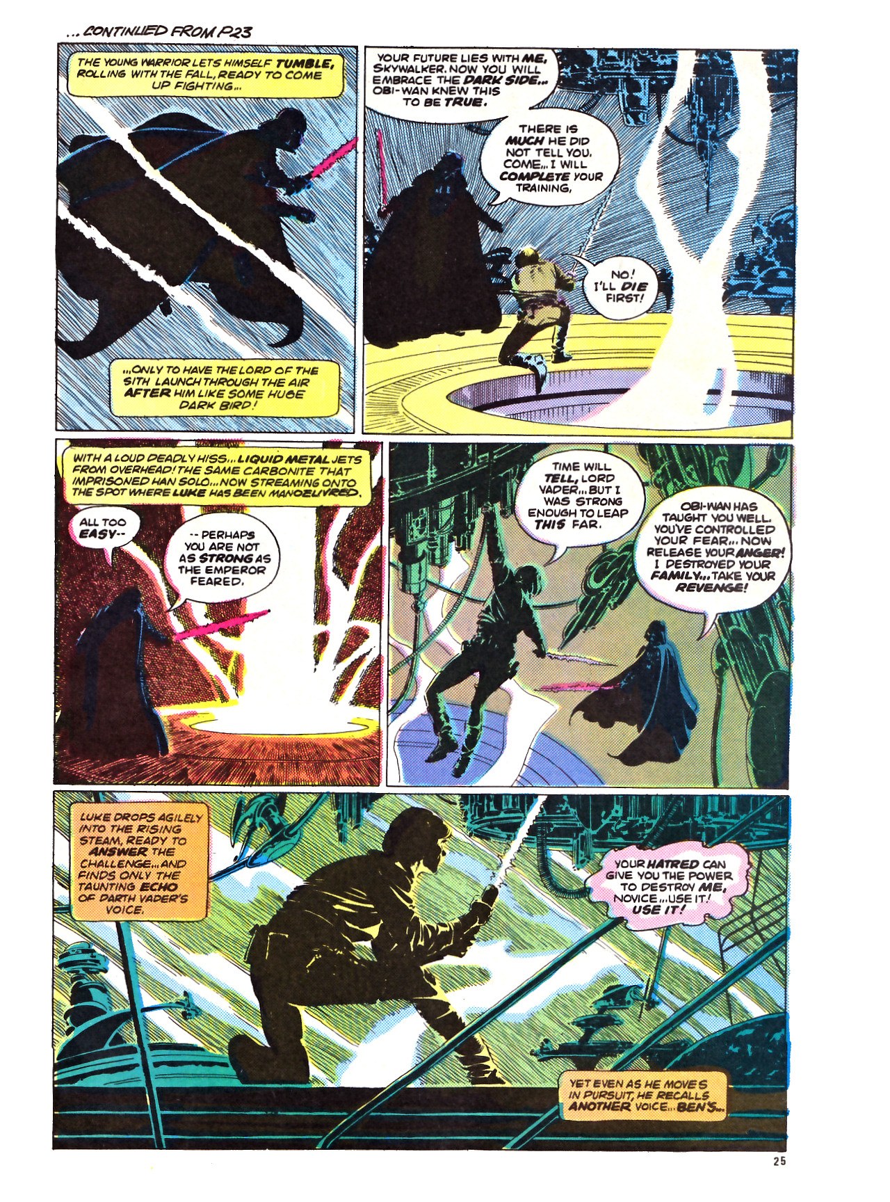 Read online Return of the Jedi comic -  Issue #63 - 25