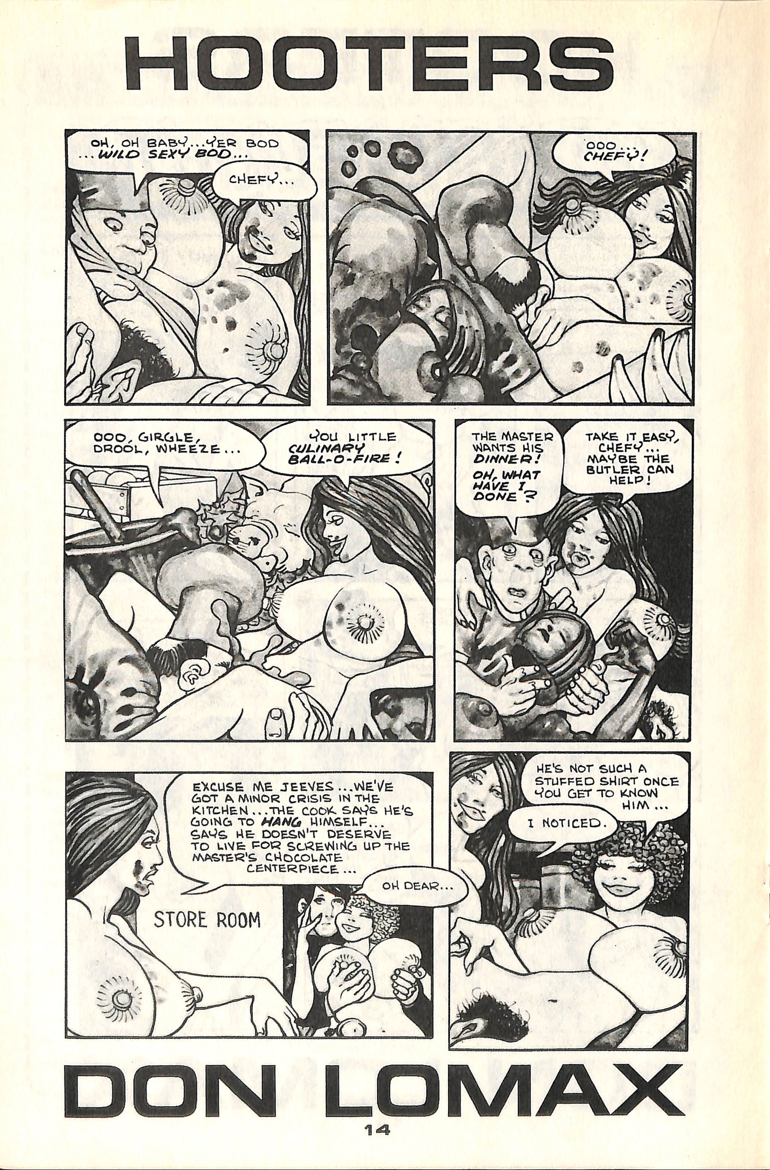 Read online Hooters comic -  Issue #5 - 19