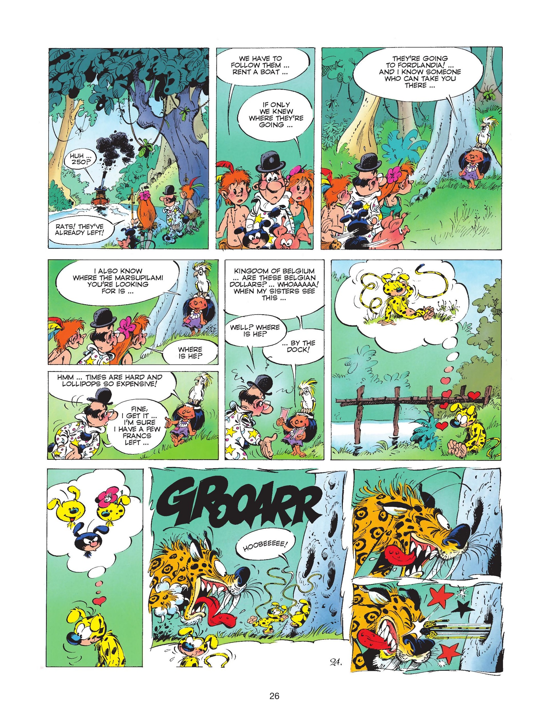 Read online Marsupilami comic -  Issue #6 - 28