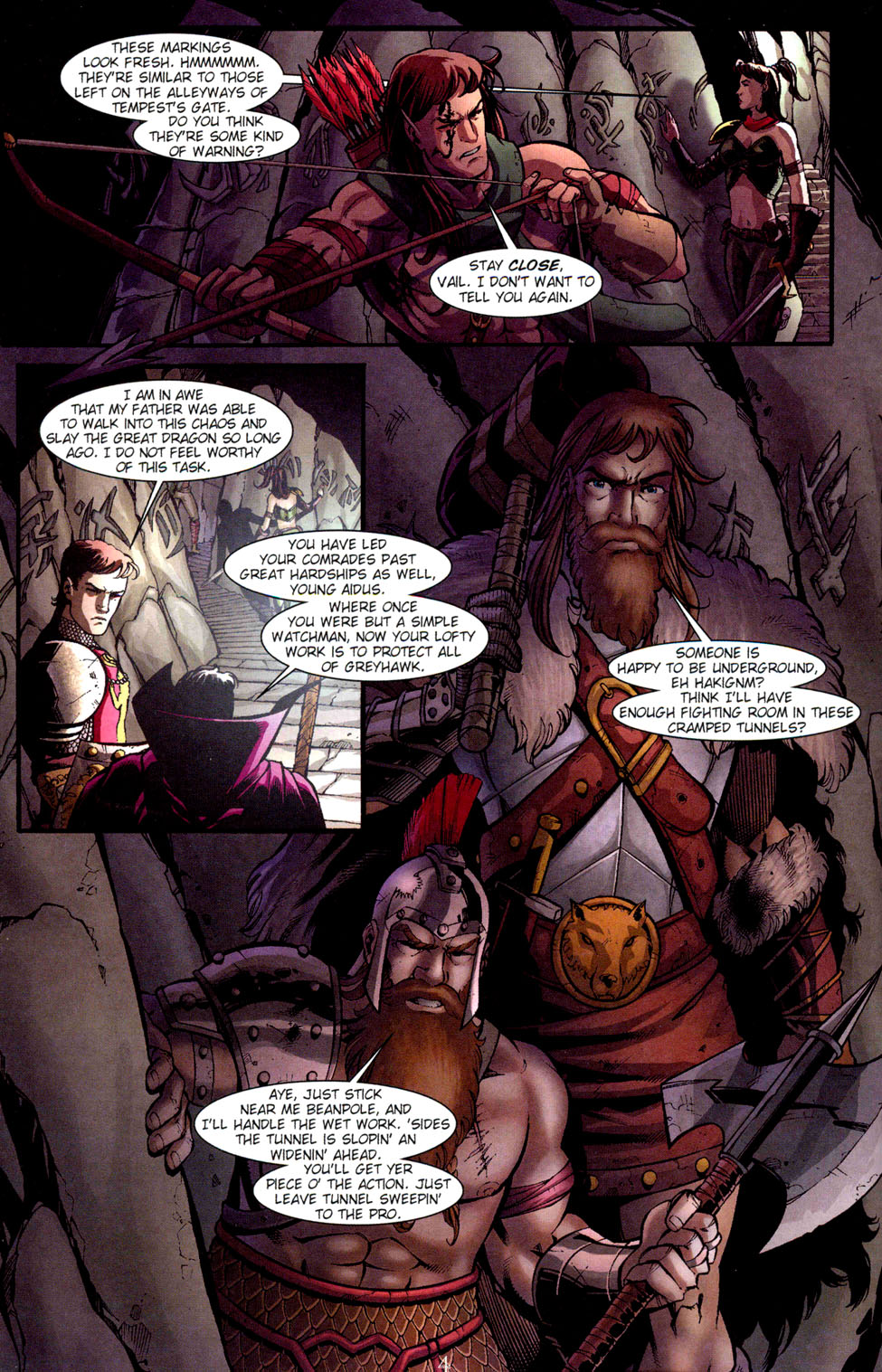 Read online Dungeons & Dragons: Tempests Gate comic -  Issue #4 - 6