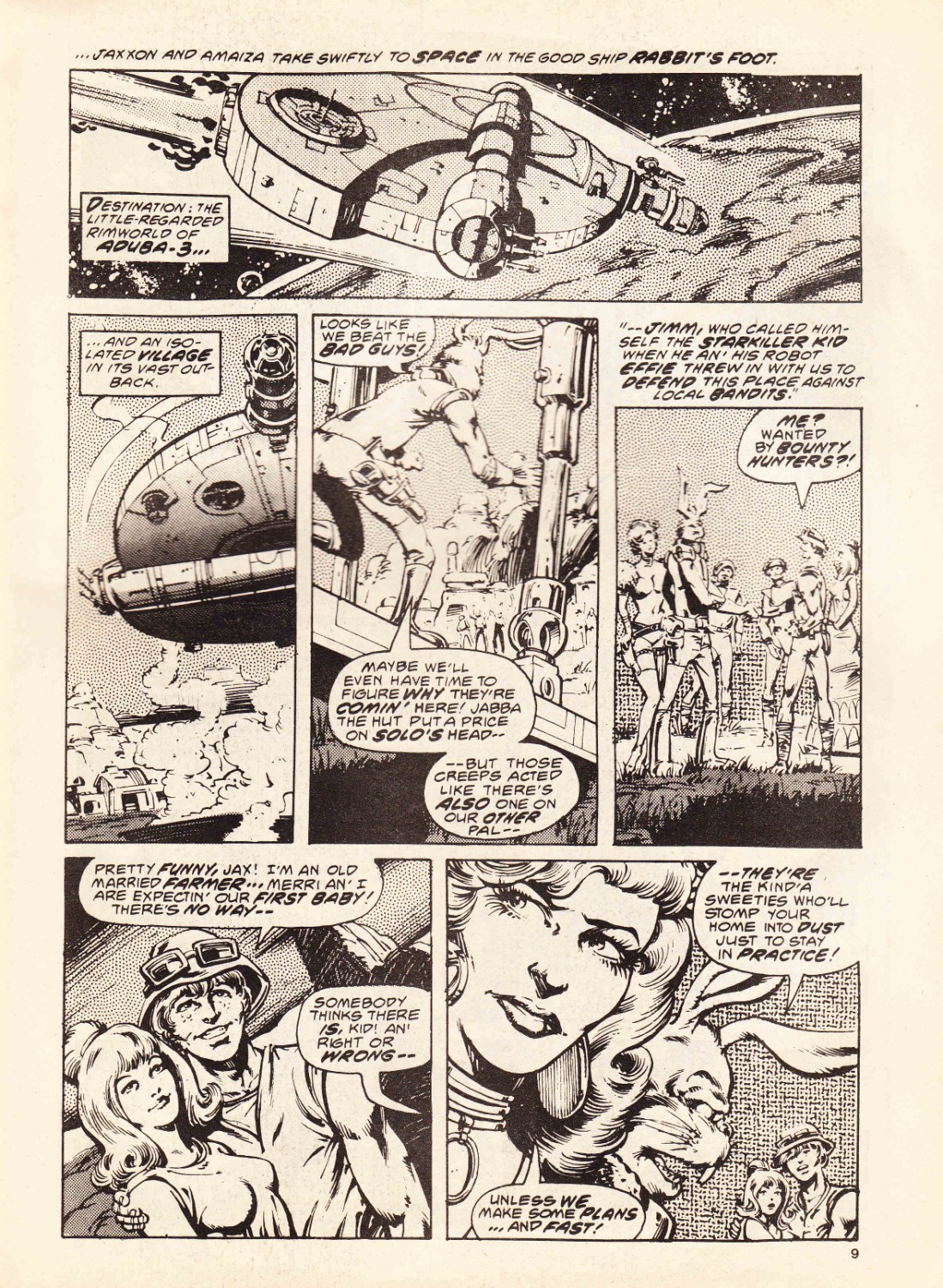 Read online Star Wars Weekly comic -  Issue #150 - 9