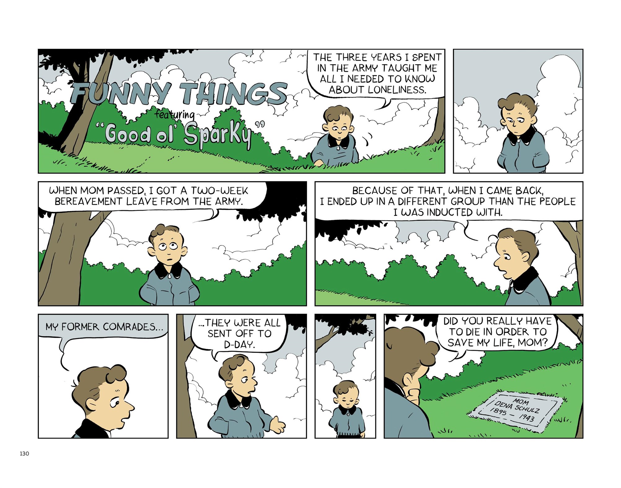 Read online Funny Things: A Comic Strip Biography of Charles M. Schulz comic -  Issue # TPB (Part 2) - 33