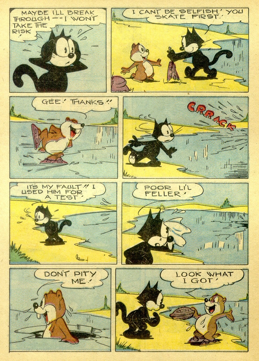 Read online Felix the Cat (1948) comic -  Issue #7 - 35