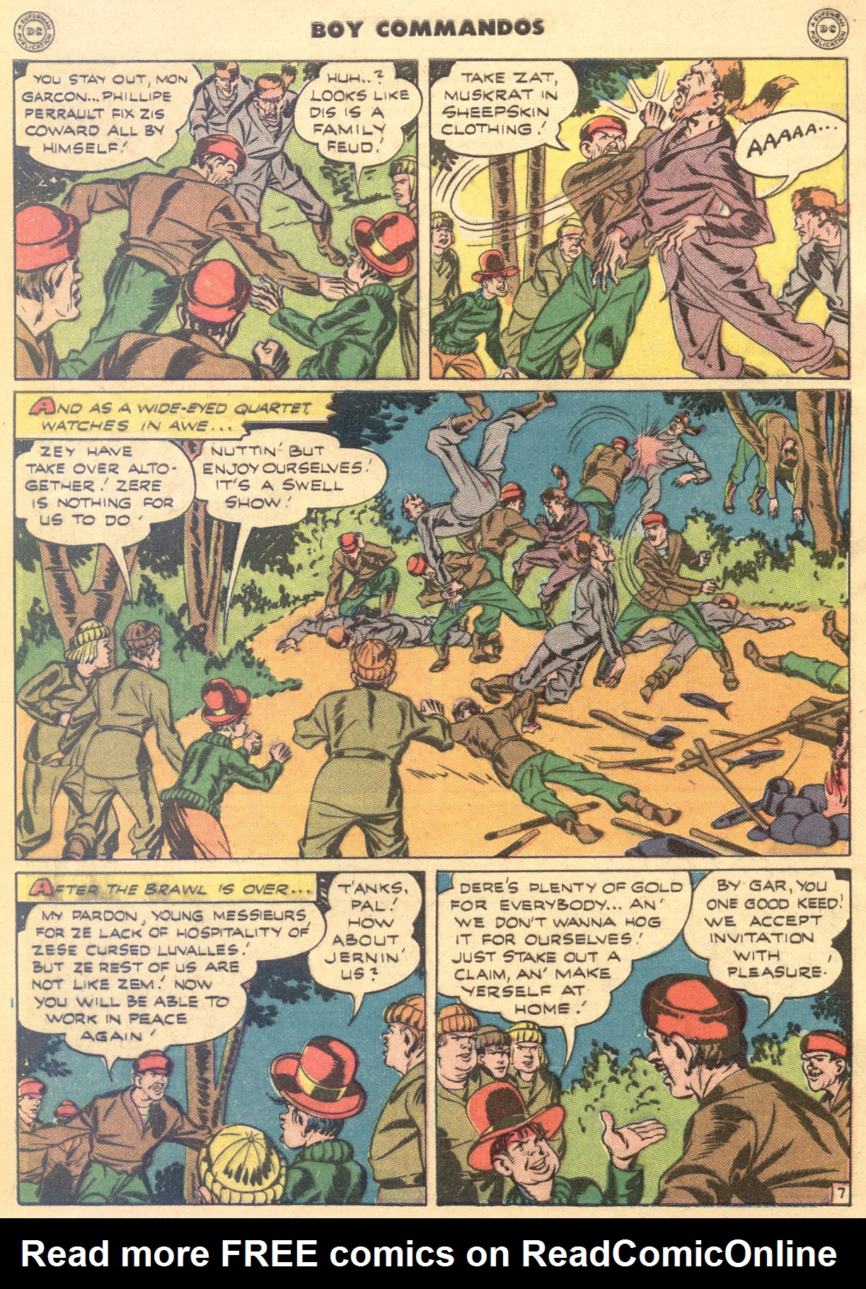 Read online Boy Commandos comic -  Issue #8 - 42