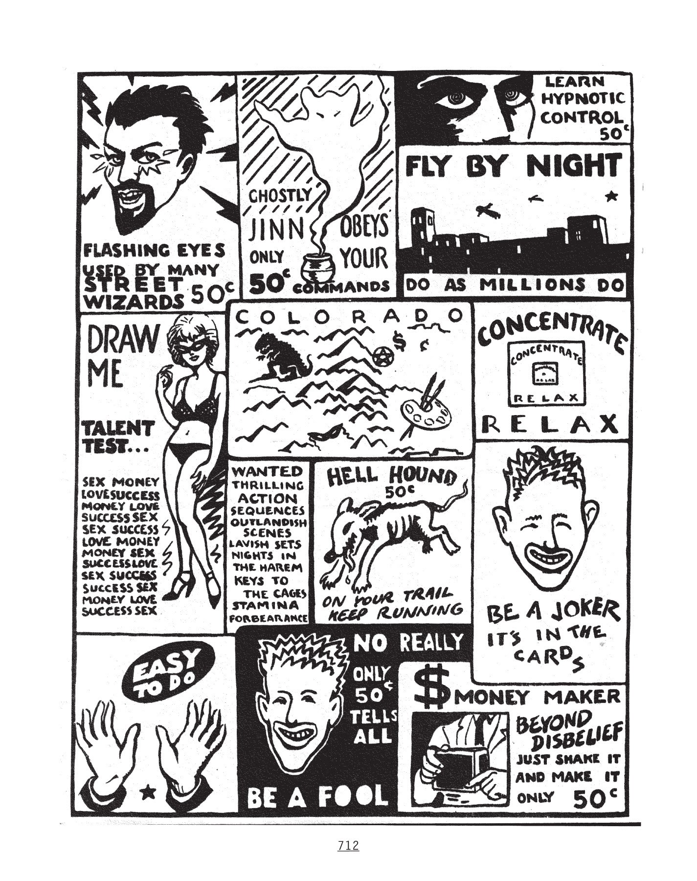 Read online NEWAVE! The Underground Mini Comix of the 1980's comic -  Issue # TPB (Part 7) - 83
