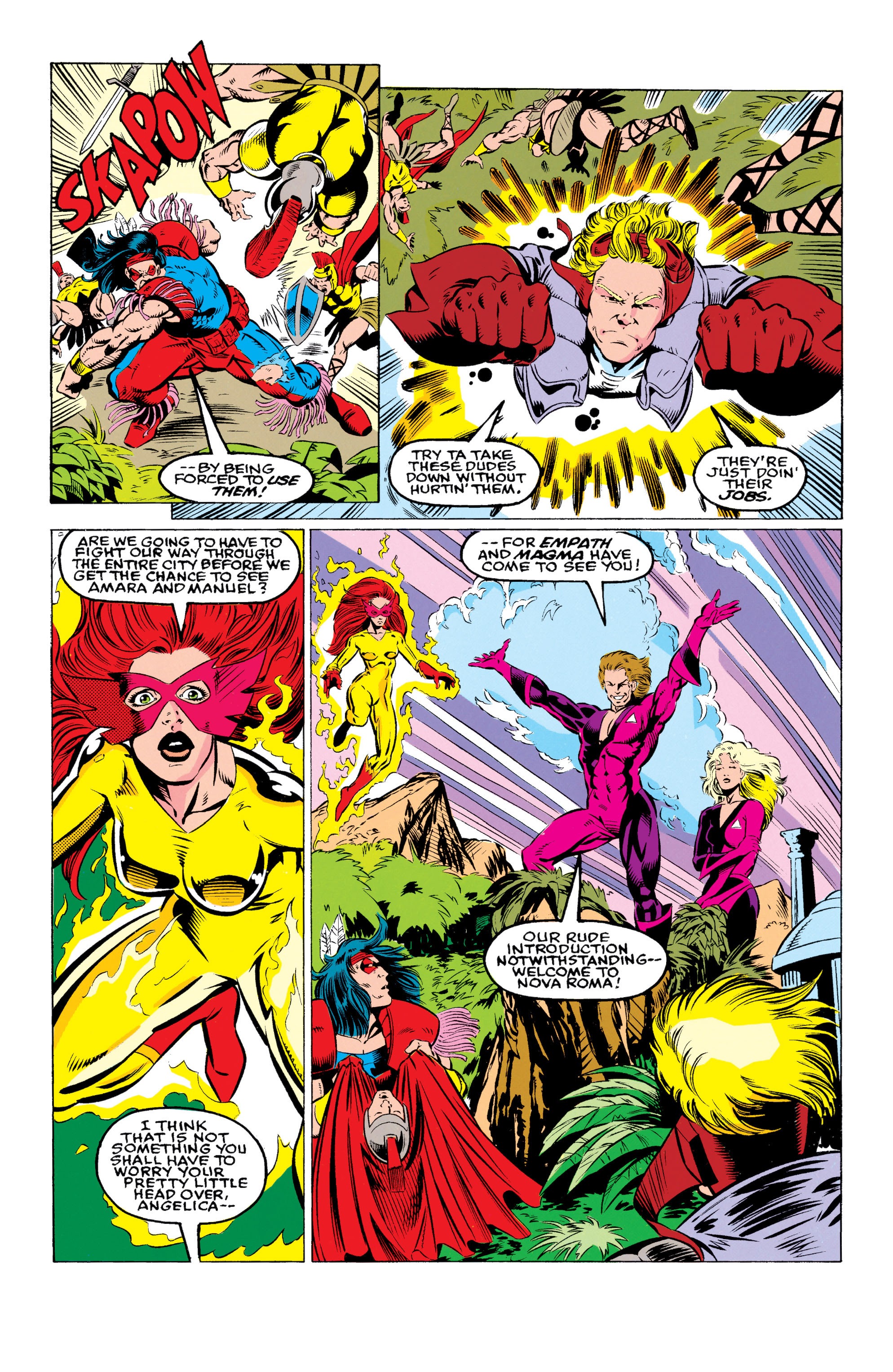 Read online The New Warriors comic -  Issue #31 - 6