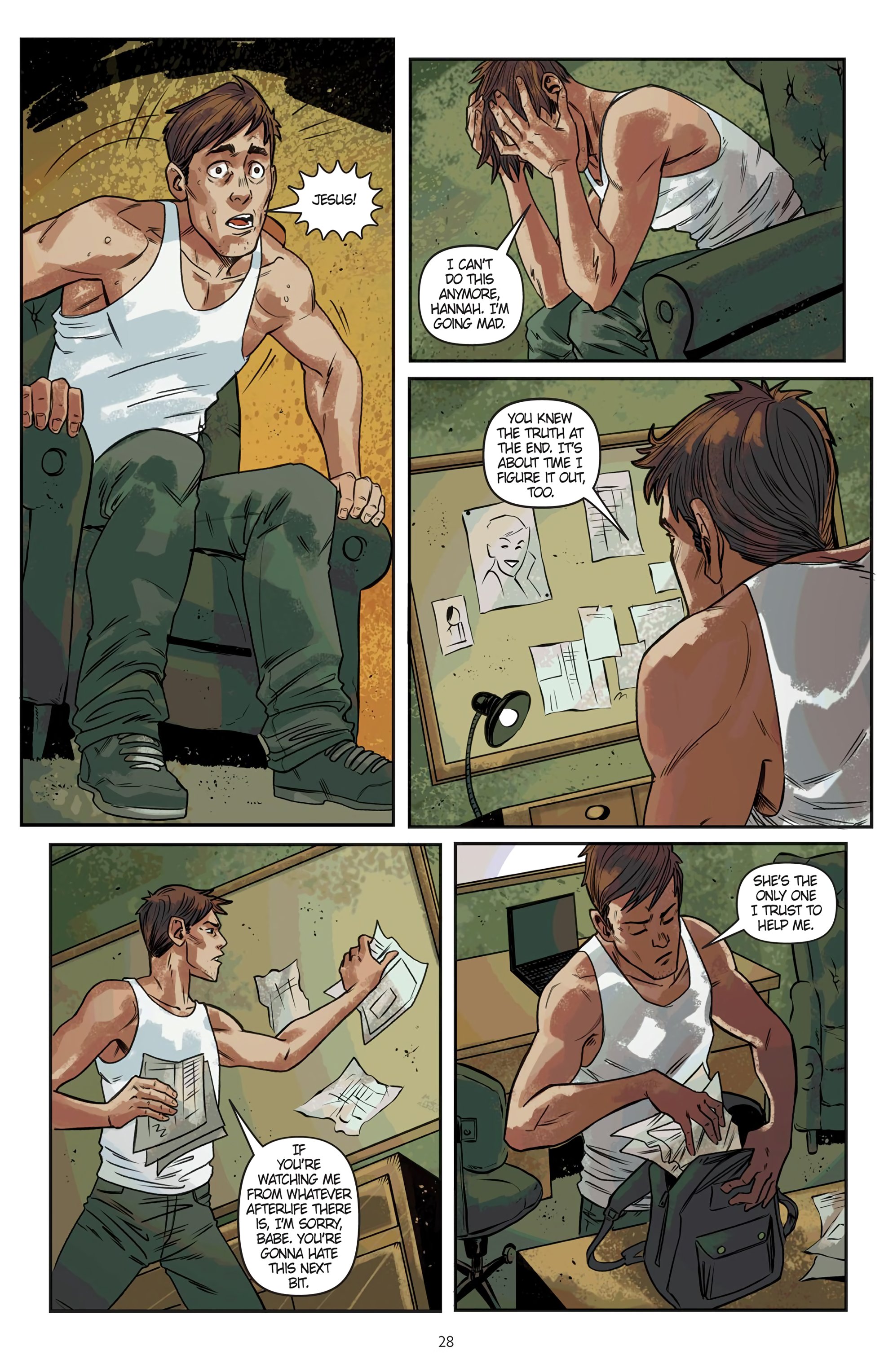 Read online Hustle and Heart: Foretold comic -  Issue # TPB - 28