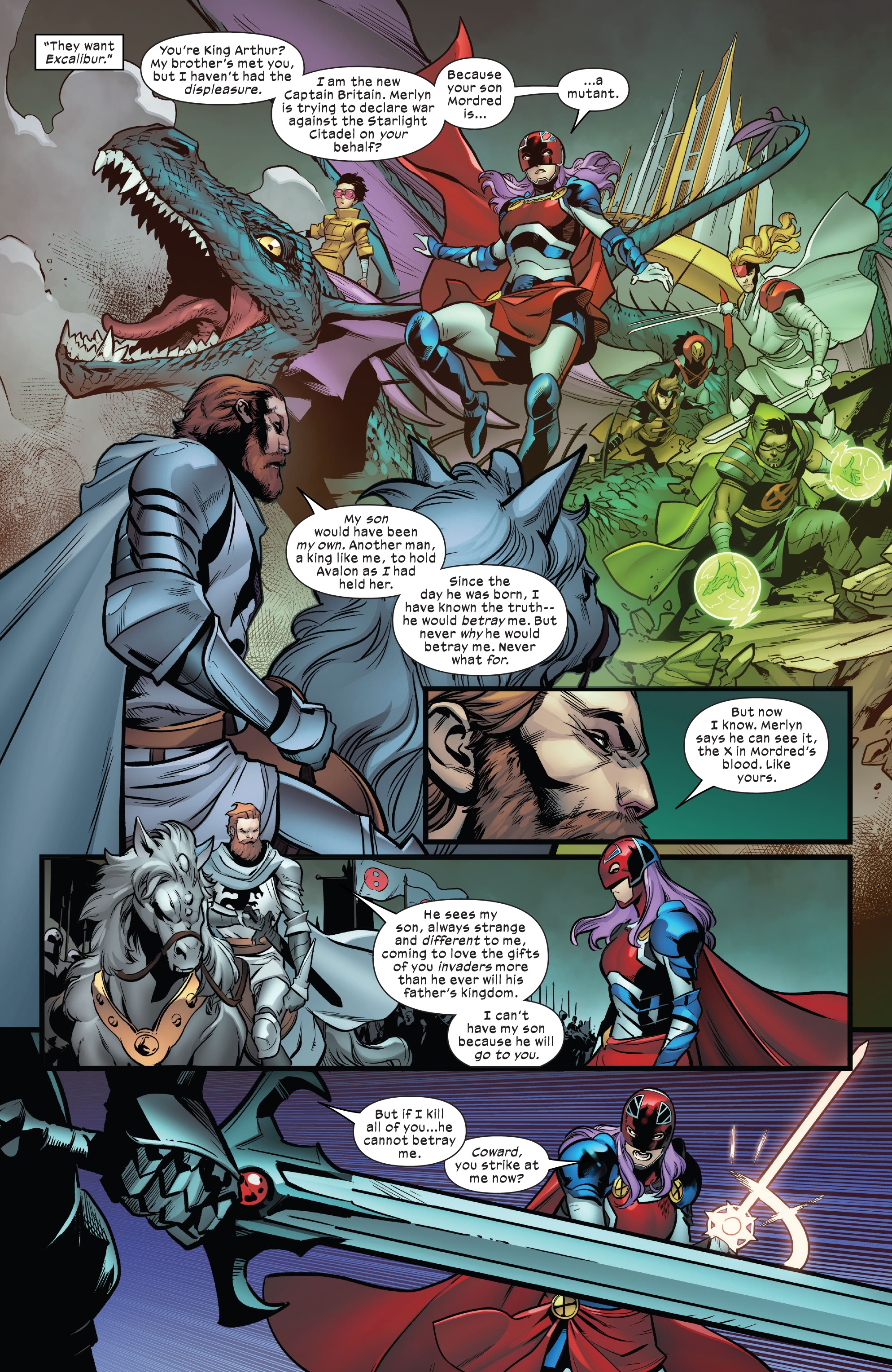 Read online Excalibur (2019) comic -  Issue #24 - 20