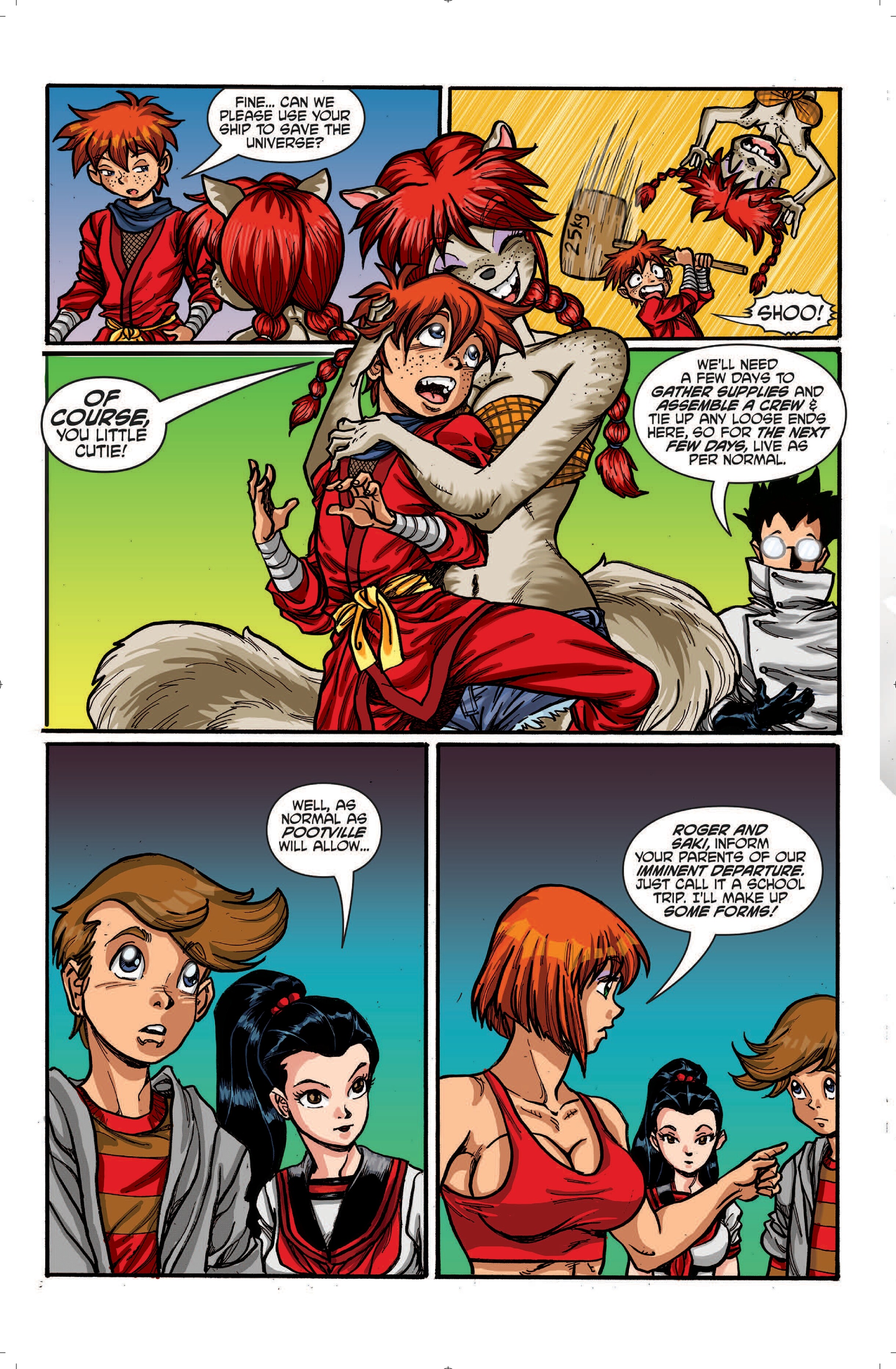 Read online Ninja High School (1986) comic -  Issue #177 - 25