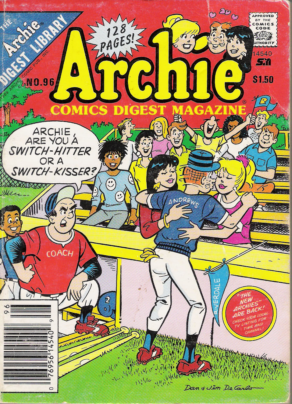 Read online Archie Digest Magazine comic -  Issue #96 - 1