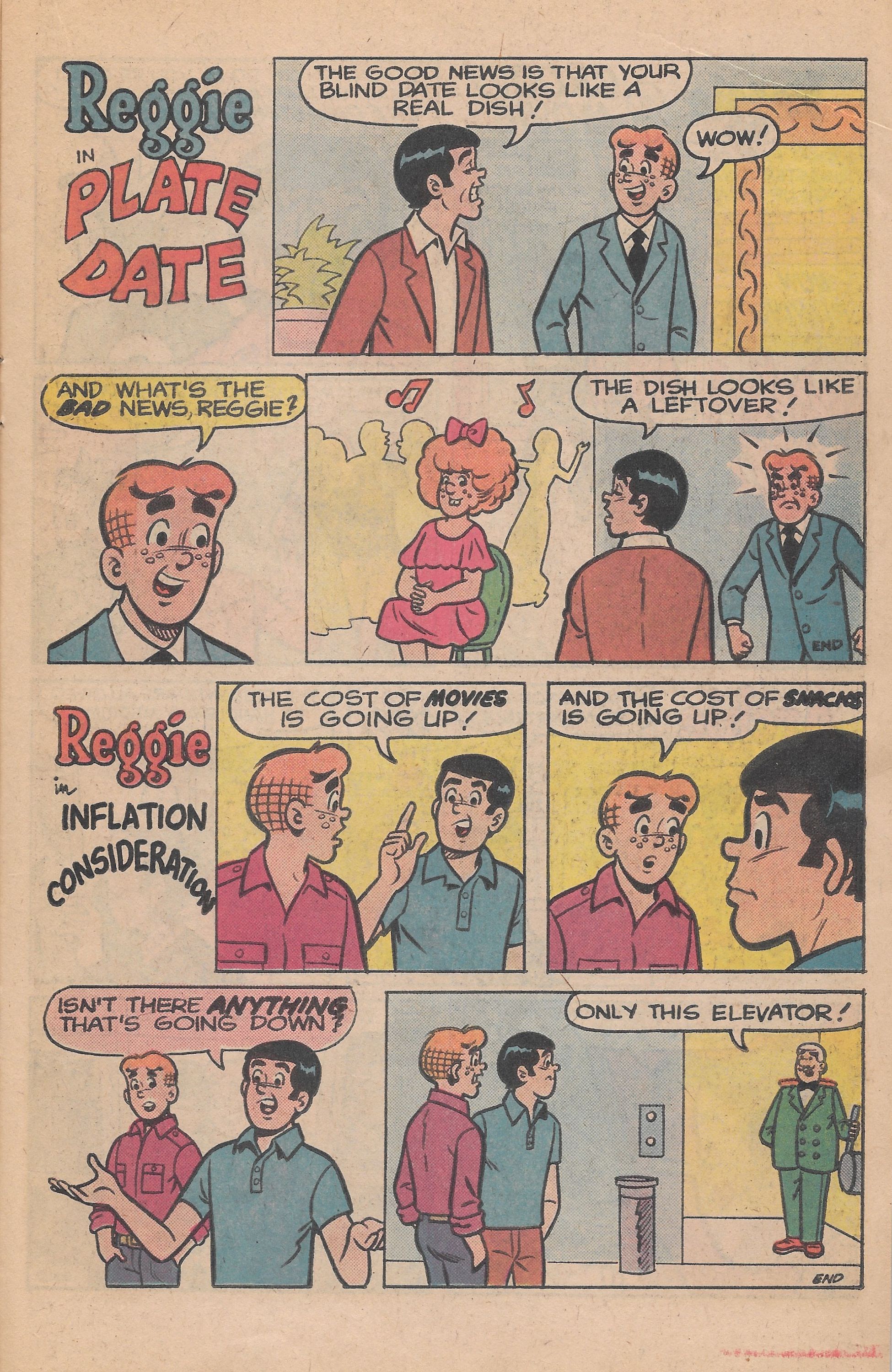 Read online Reggie's Wise Guy Jokes comic -  Issue #54 - 15