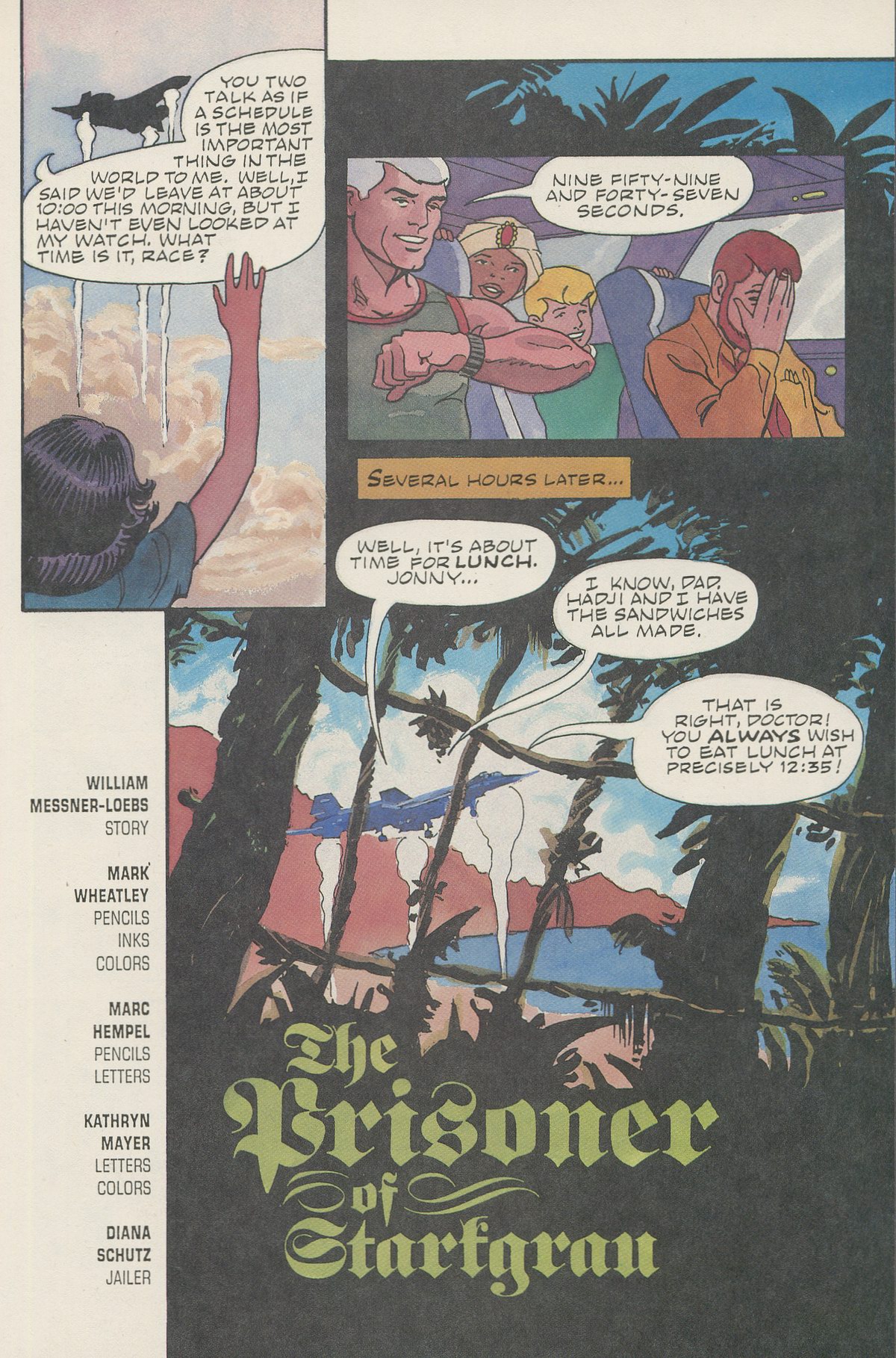 Read online Jonny Quest comic -  Issue #23 - 5
