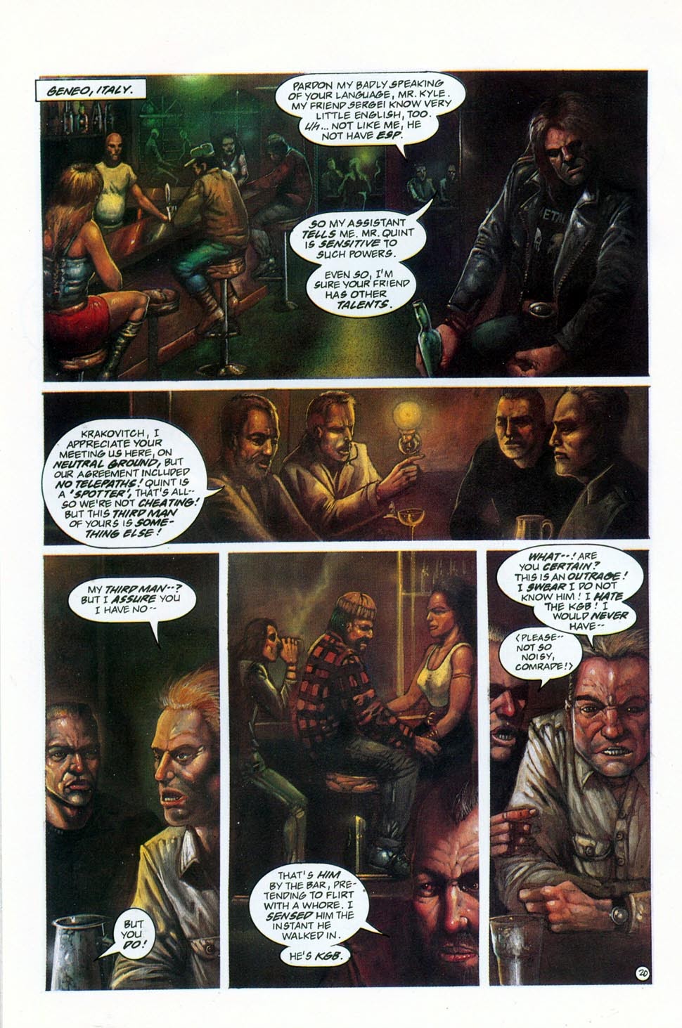 Read online Necroscope Book II: Wamphyri comic -  Issue #2 - 22